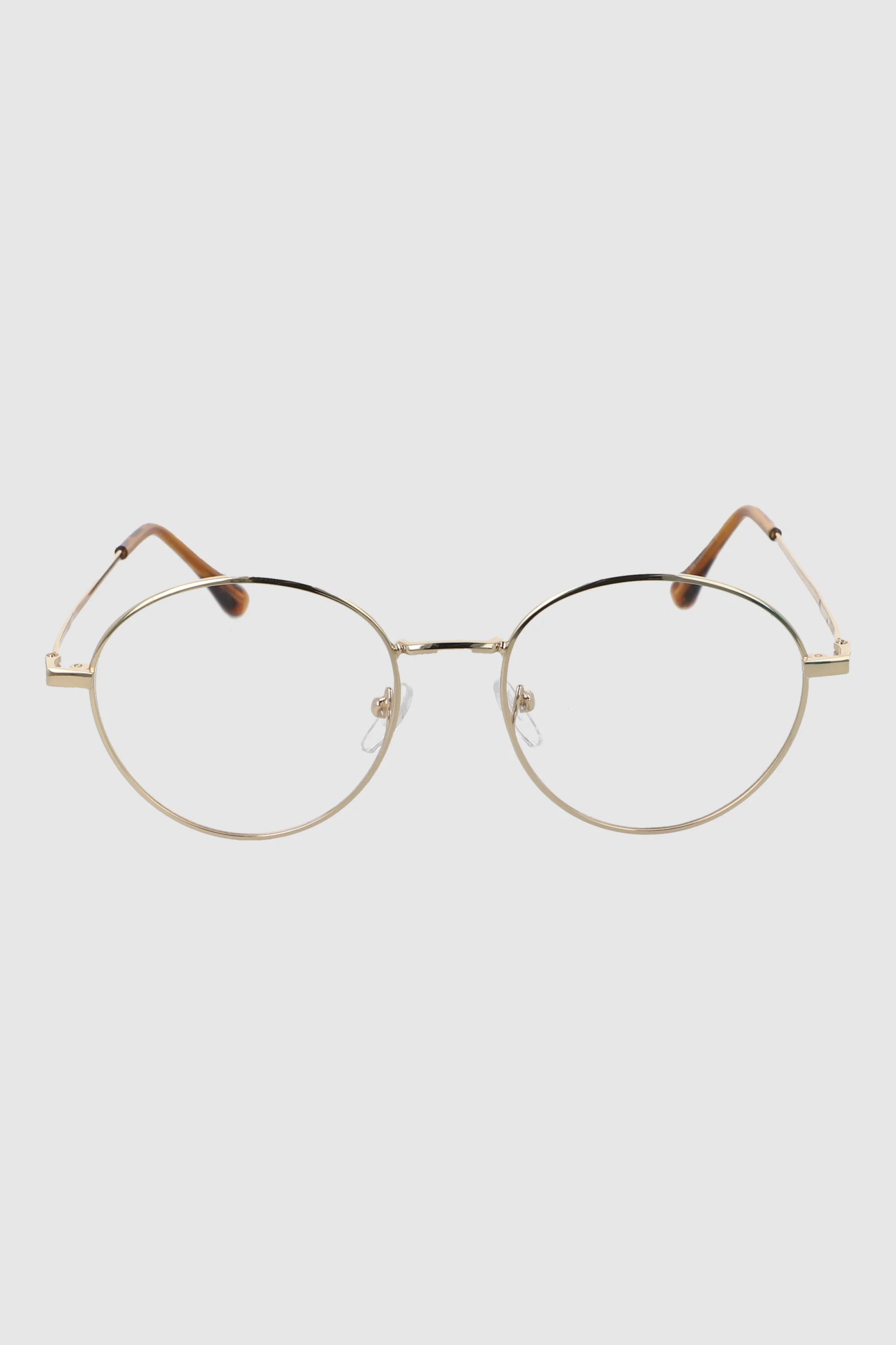 Lentes redondos clásicos luz azul