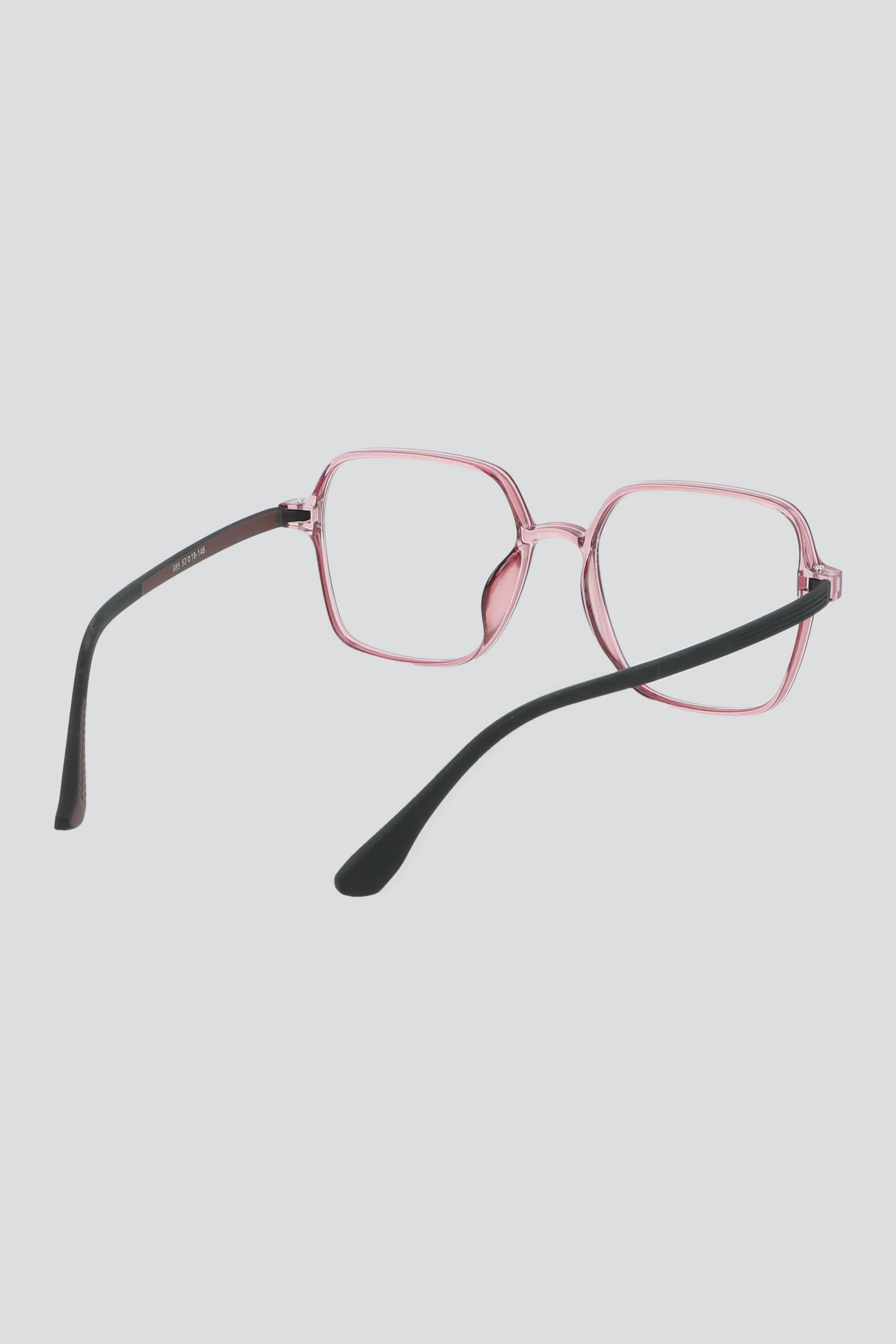 Lentes oversize armazón delgado luz azul - Image 4