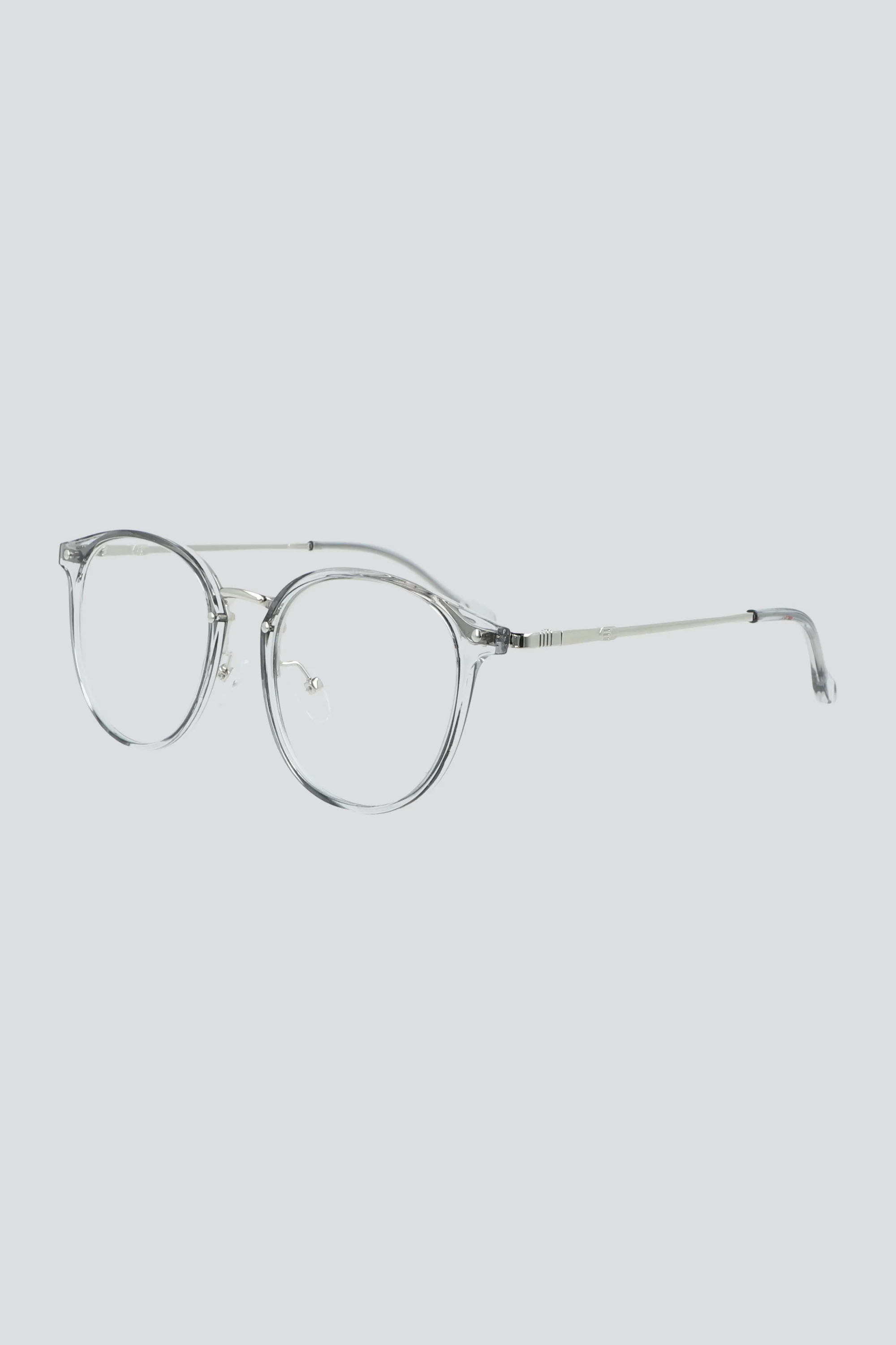 Lentes redondos armazón mixto luz azul - Image 2