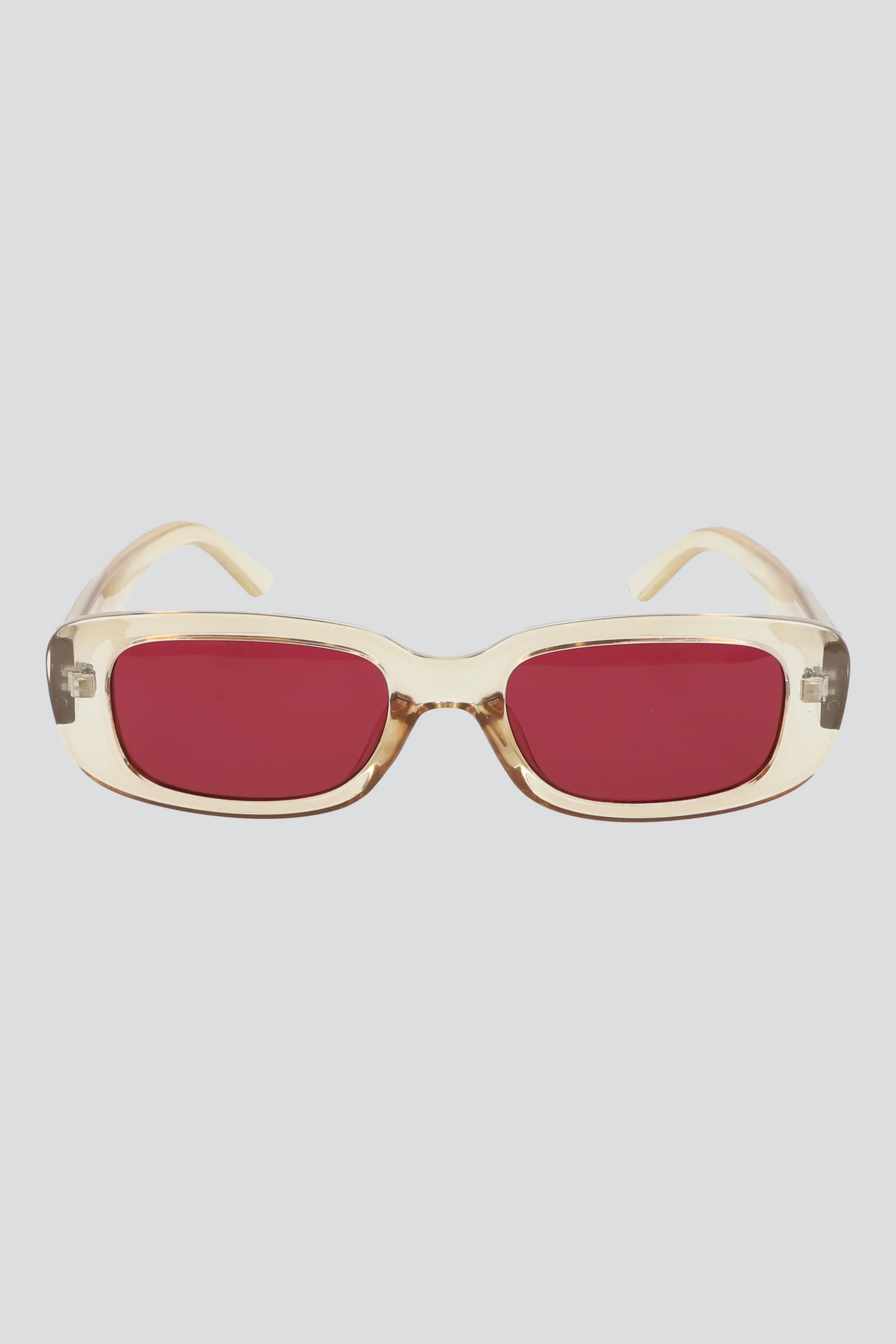 Lentes rectangulo traslucido