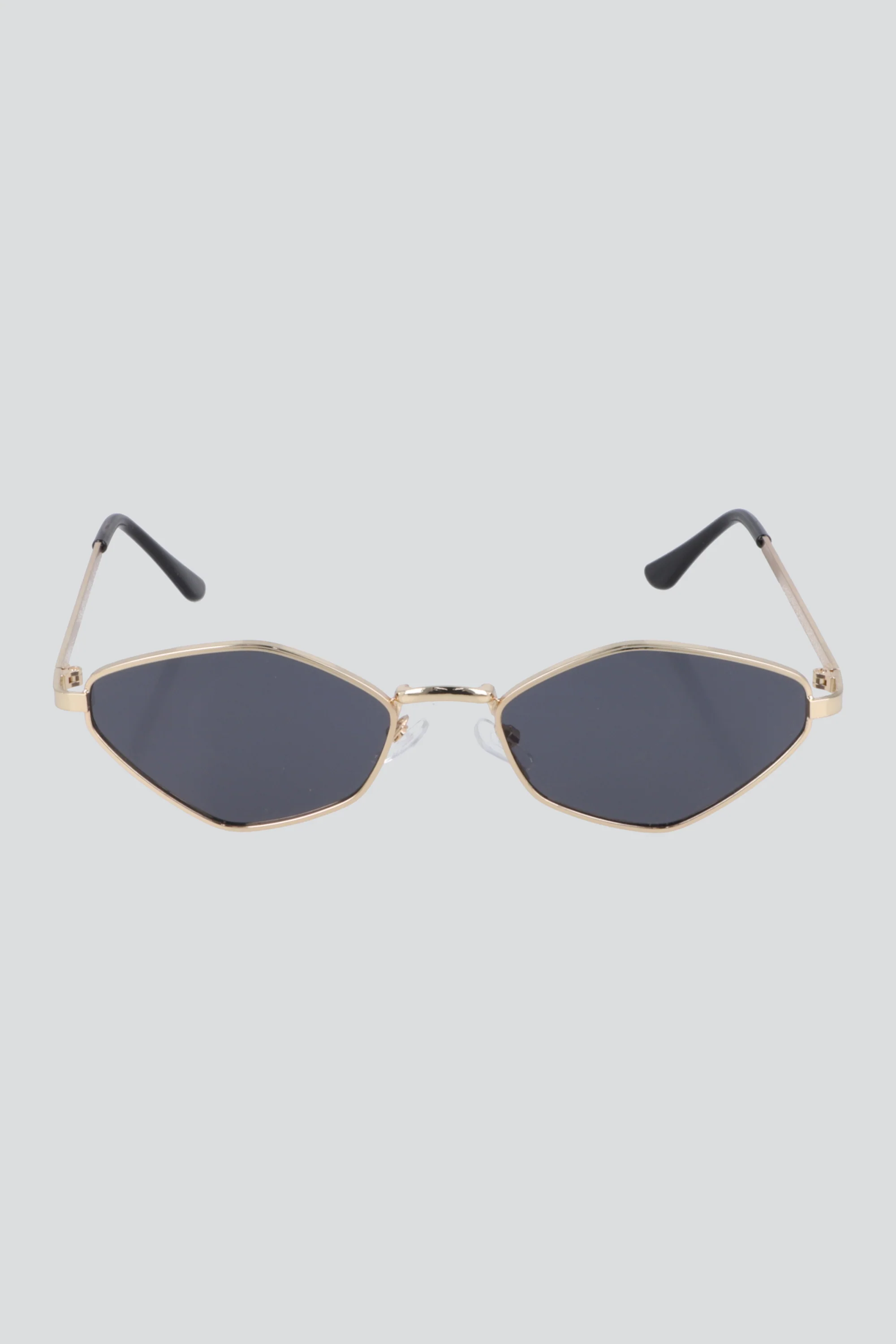 Lentes slim cat eye hegaxonales