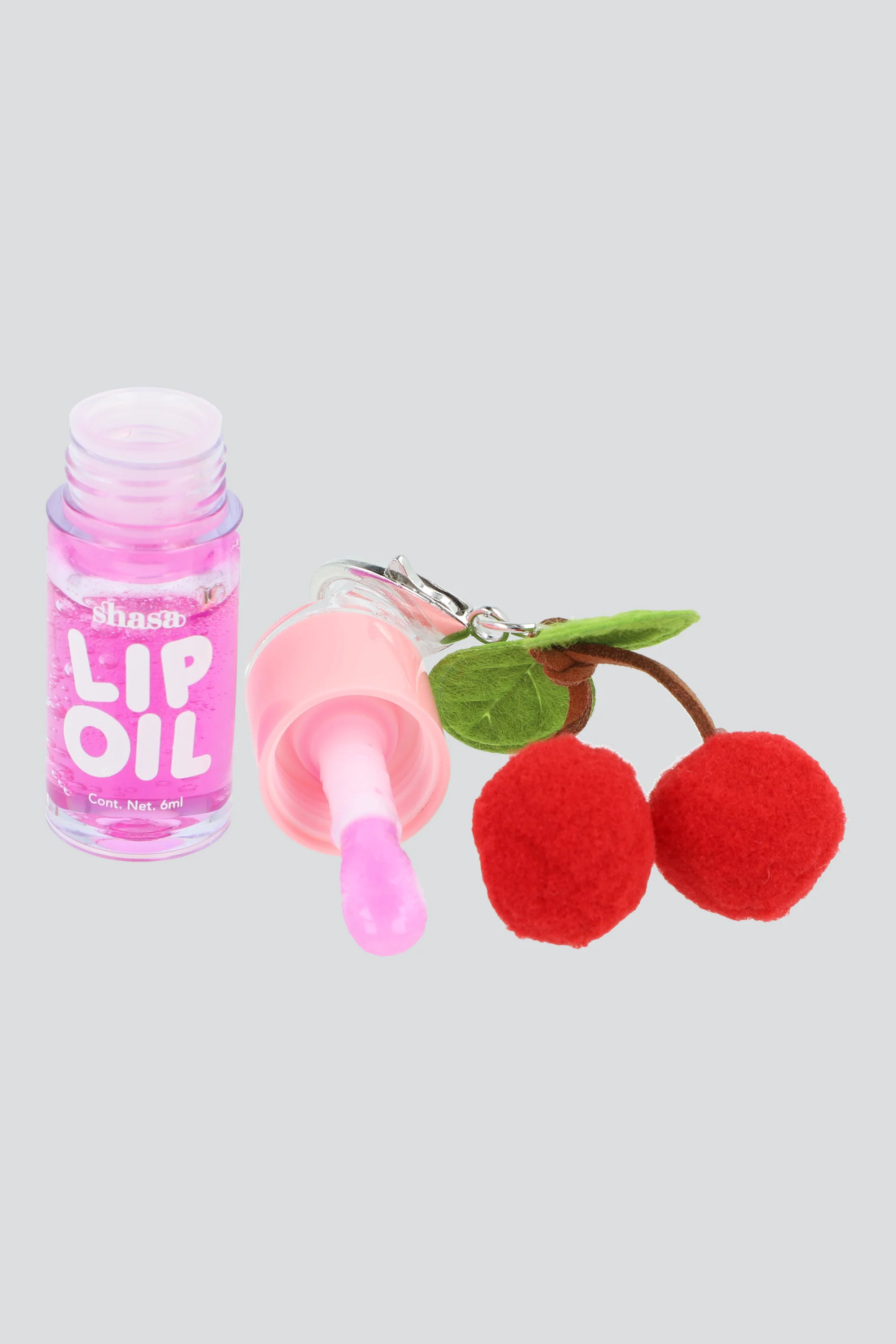 Lip oil charm cerezas pompon - Image 2