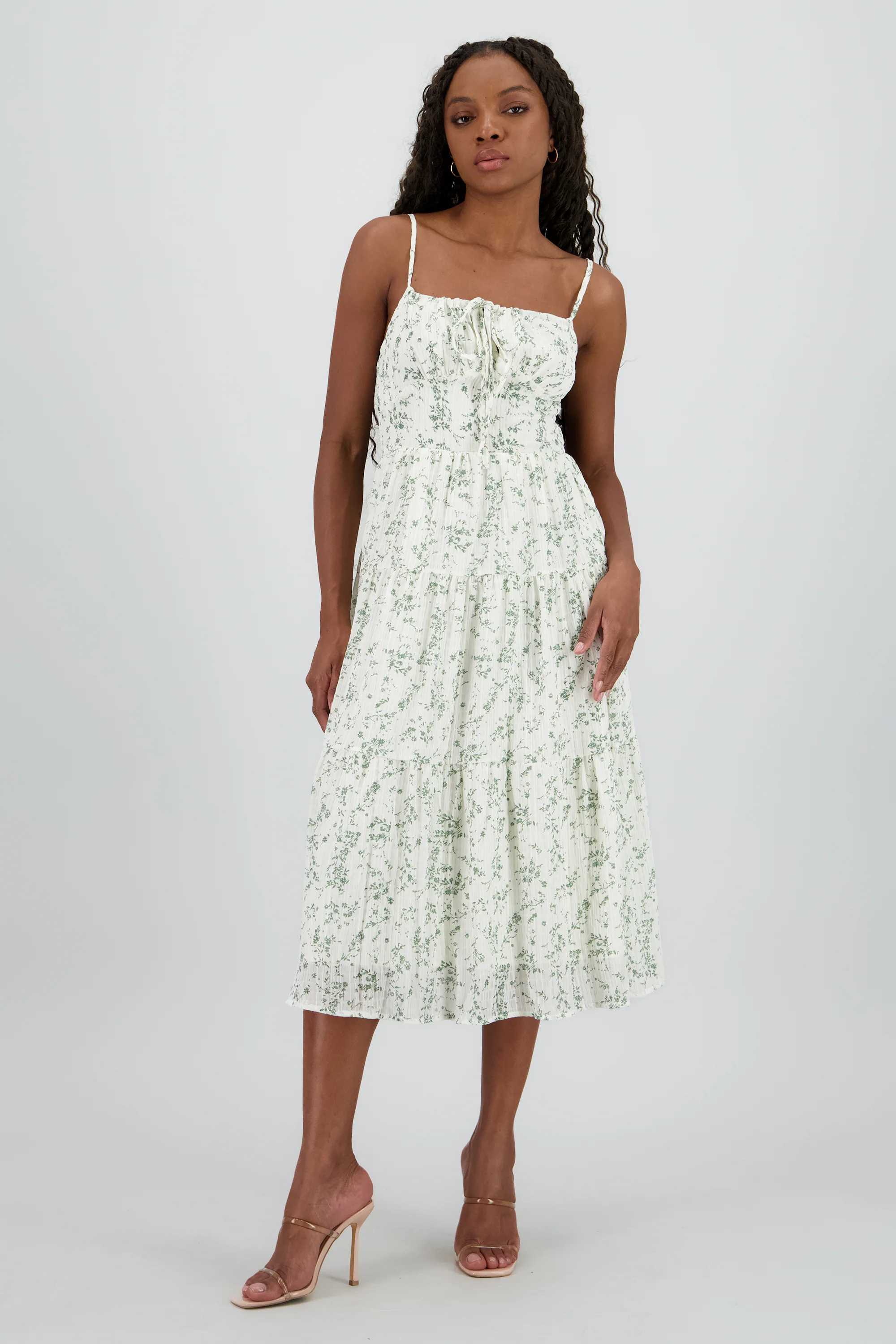 Maxi vestido flores