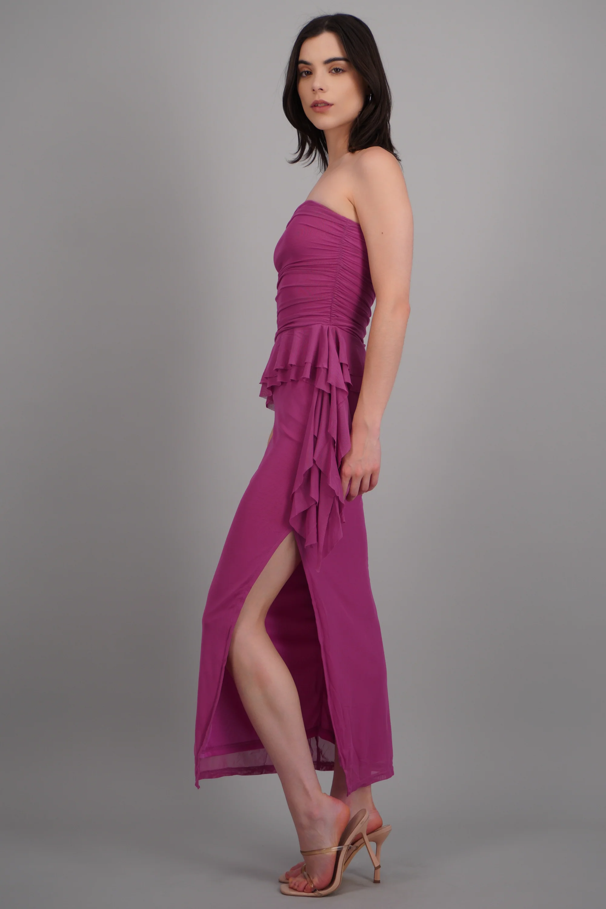 Maxi vestido mesh olanes - Image 3