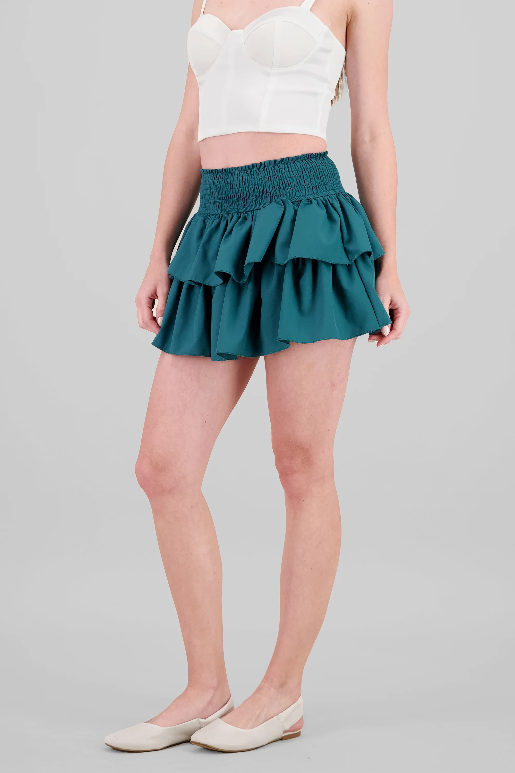MINI FALDA OLANES SMOCK - Image 3