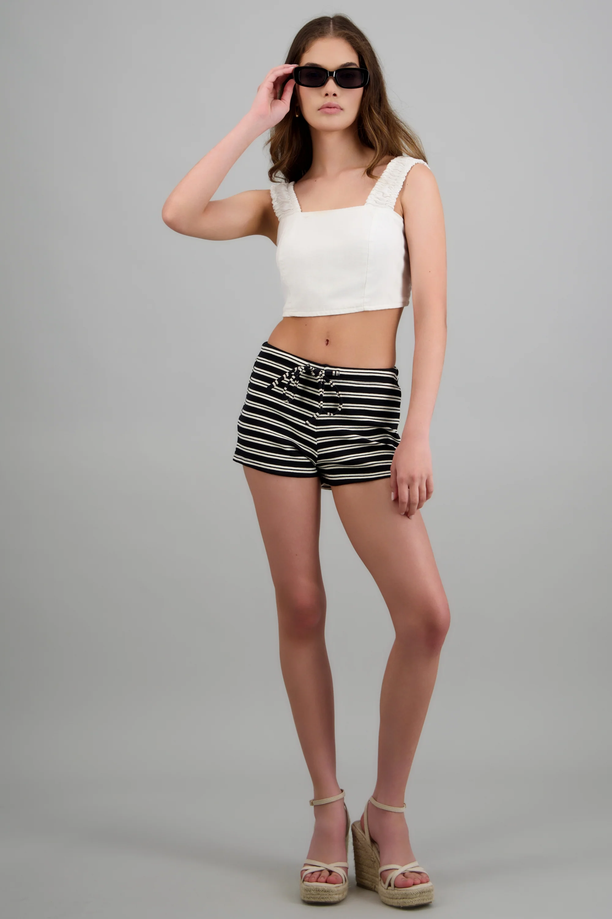 Mini shorts rayas - Image 3