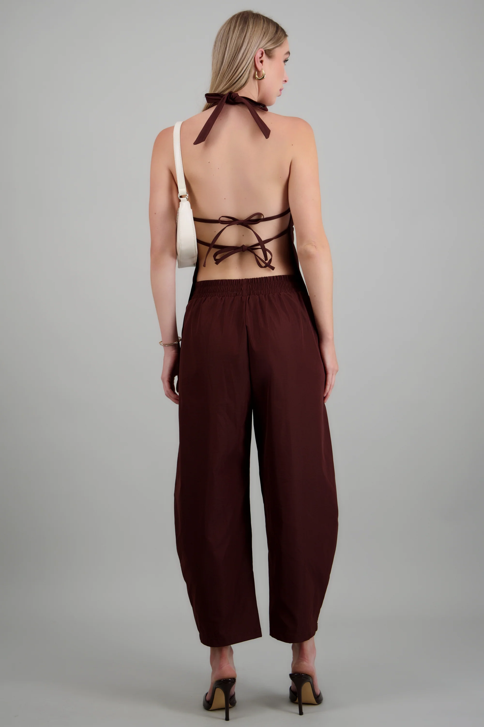 Pantalon amplio detalle elastico - Image 4