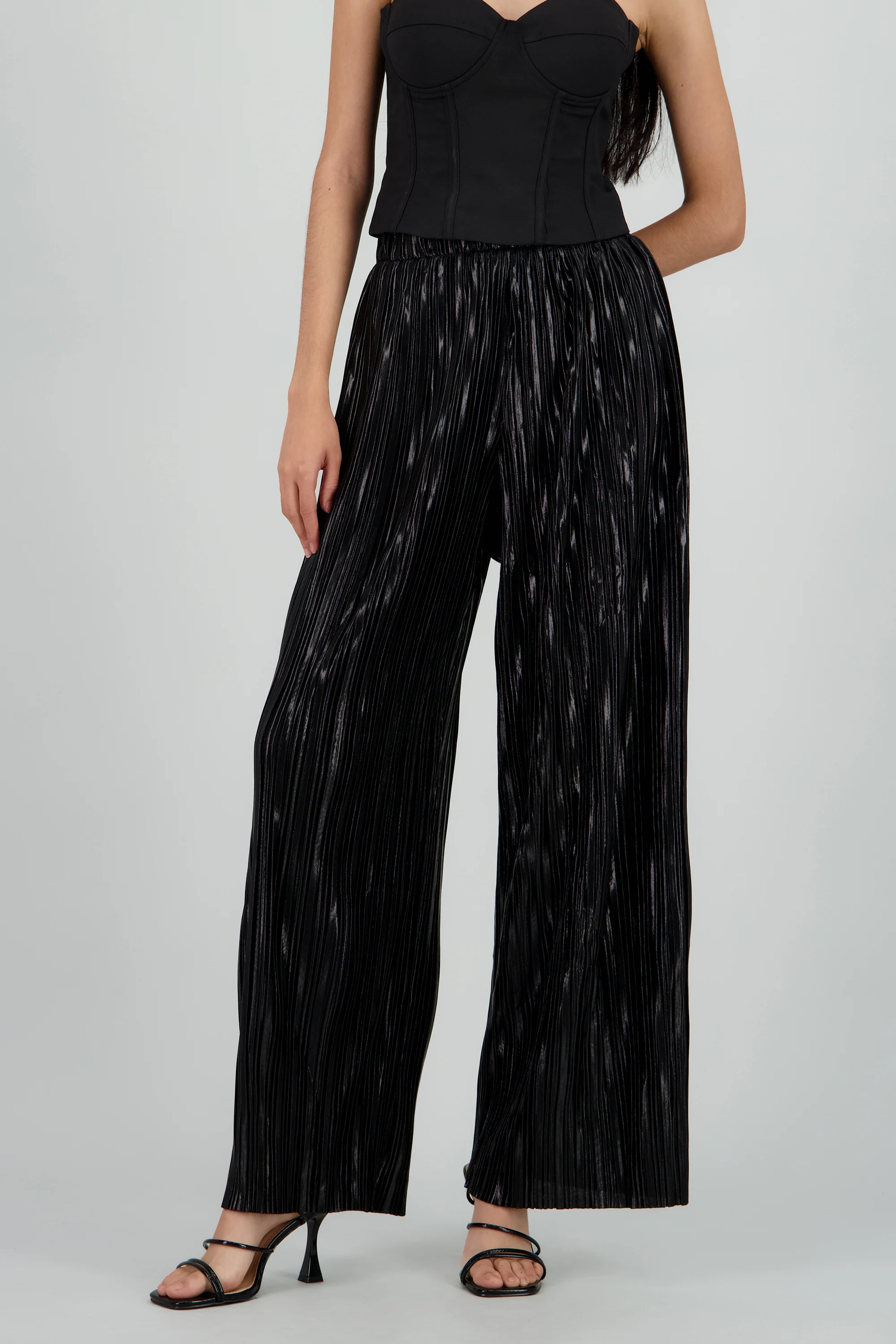 Pantalon amplio lentejuelas - Image 2
