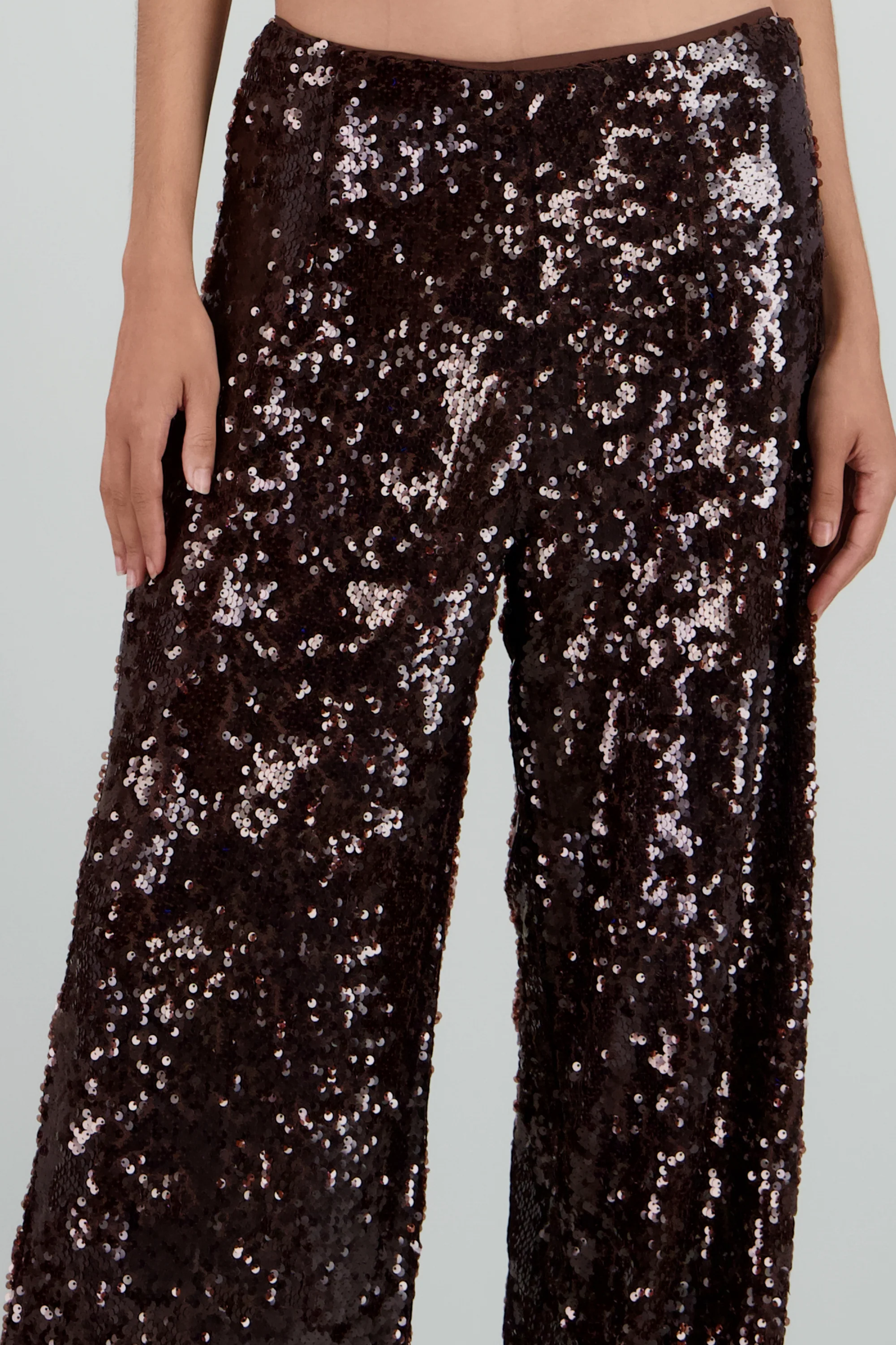 PANTALON AMPLIO LENTEJUELAS - Image 5