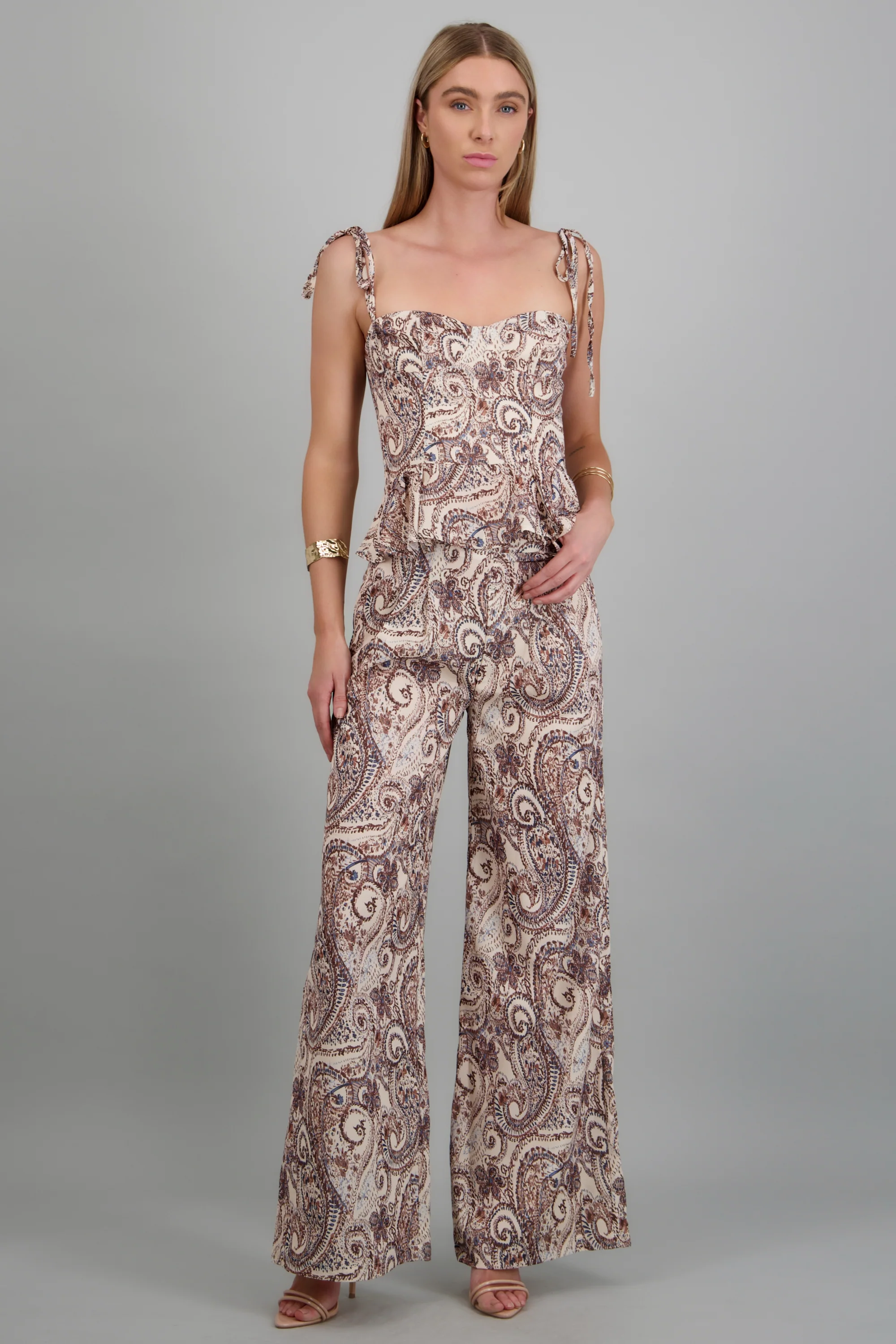 Pantalón boho estampado paisley