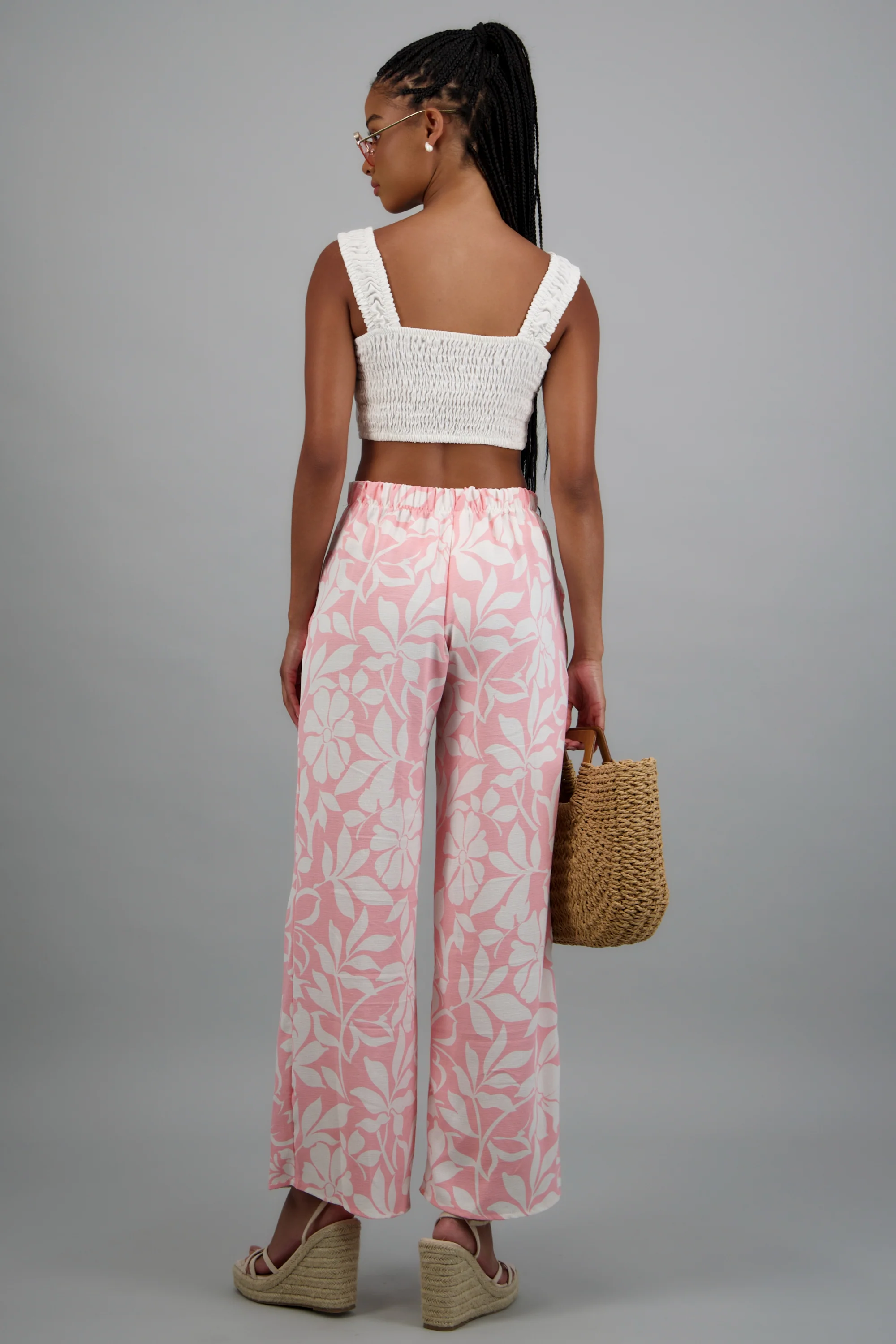 Pantalon detalle pinzas estampado - Image 4