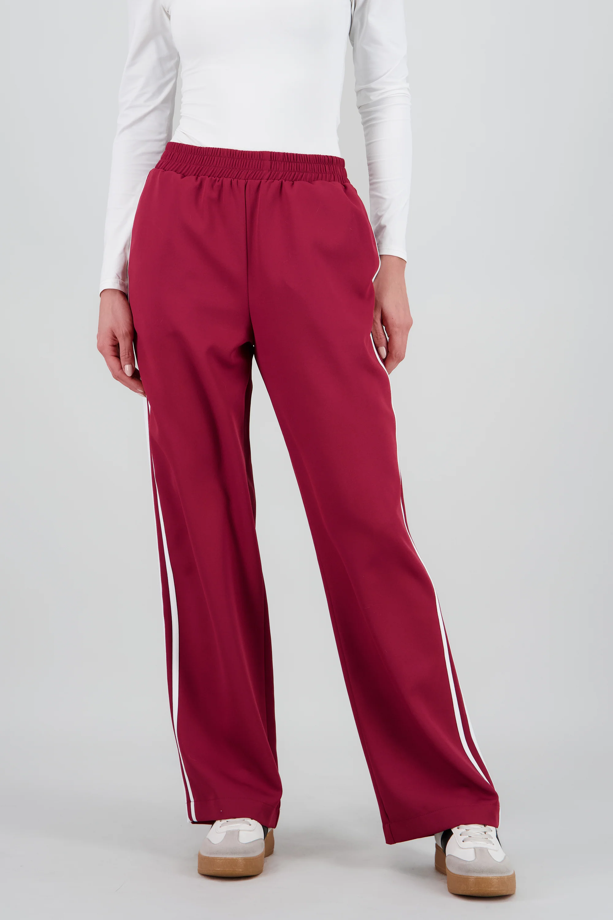 Pantalon detalle tiras contraste - Image 2