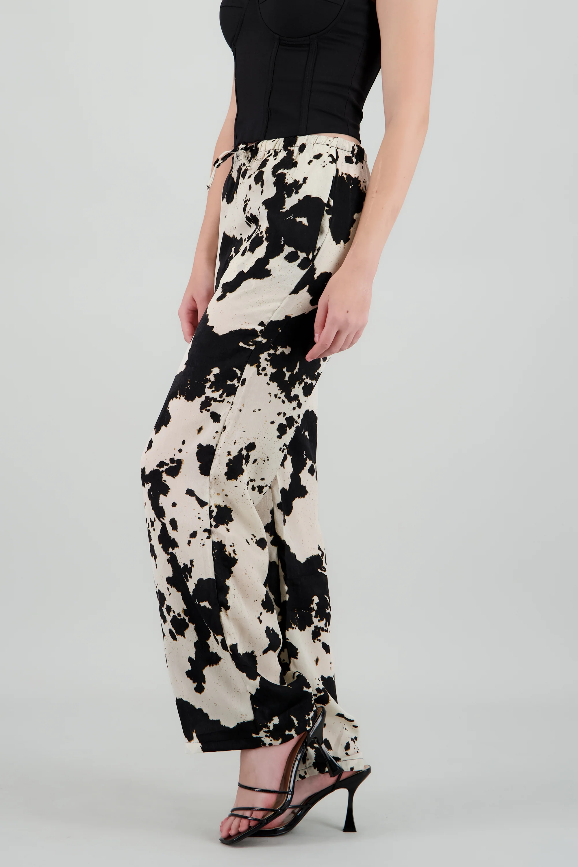 Pantalon estampado animal print - Image 3