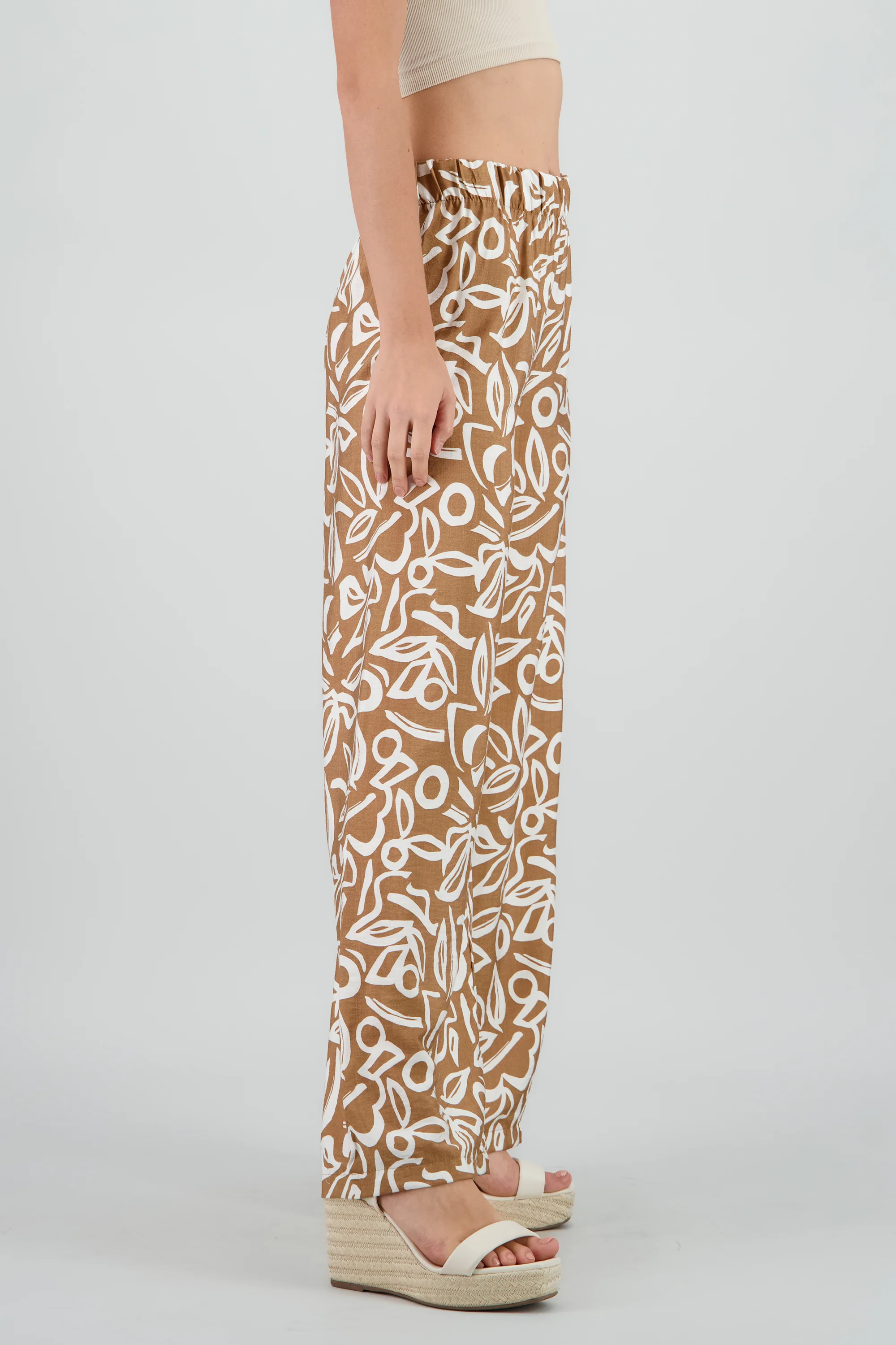 Pantalon estampado geometrico - Image 3