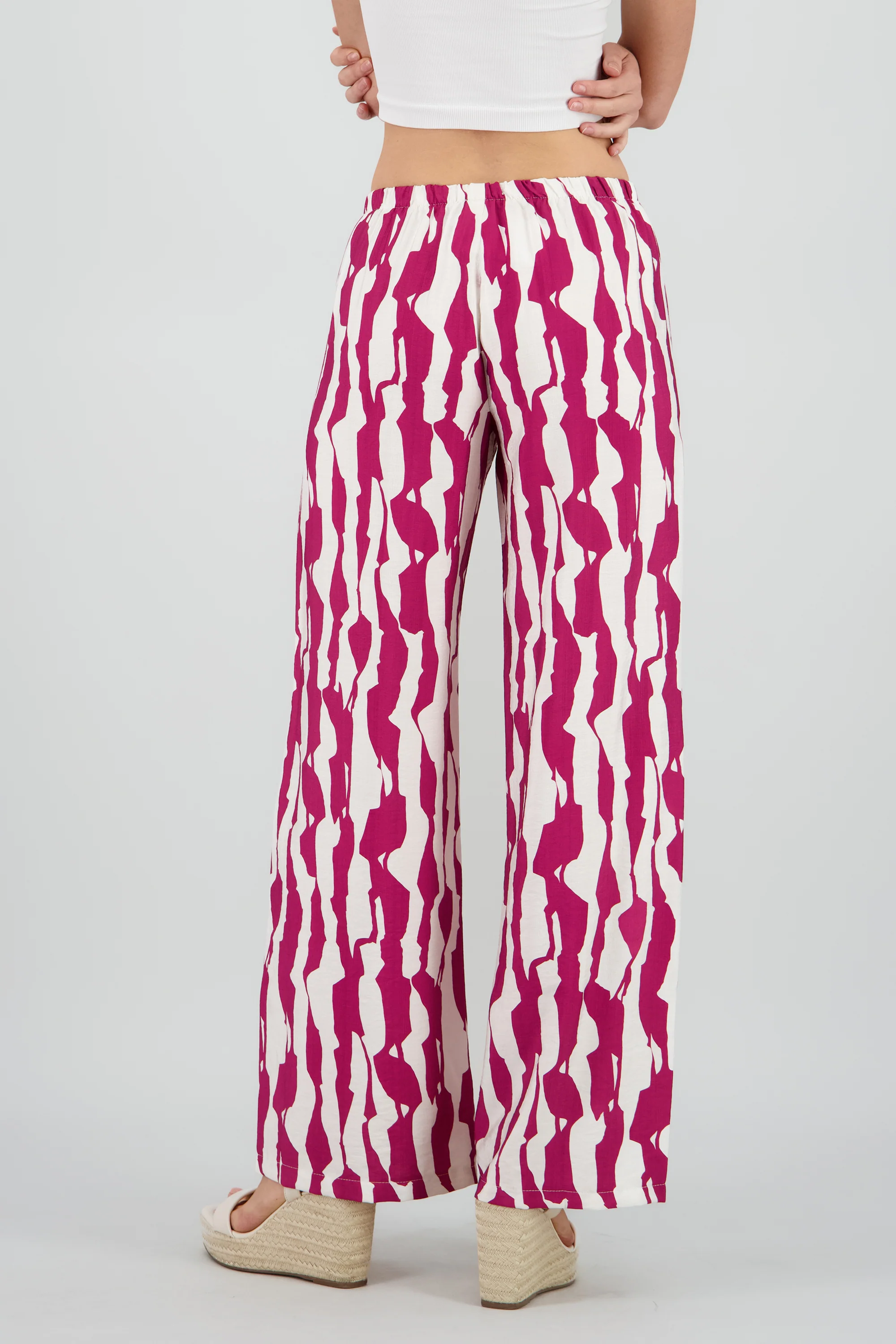 Pantalon estampado grecas fluido - Image 4