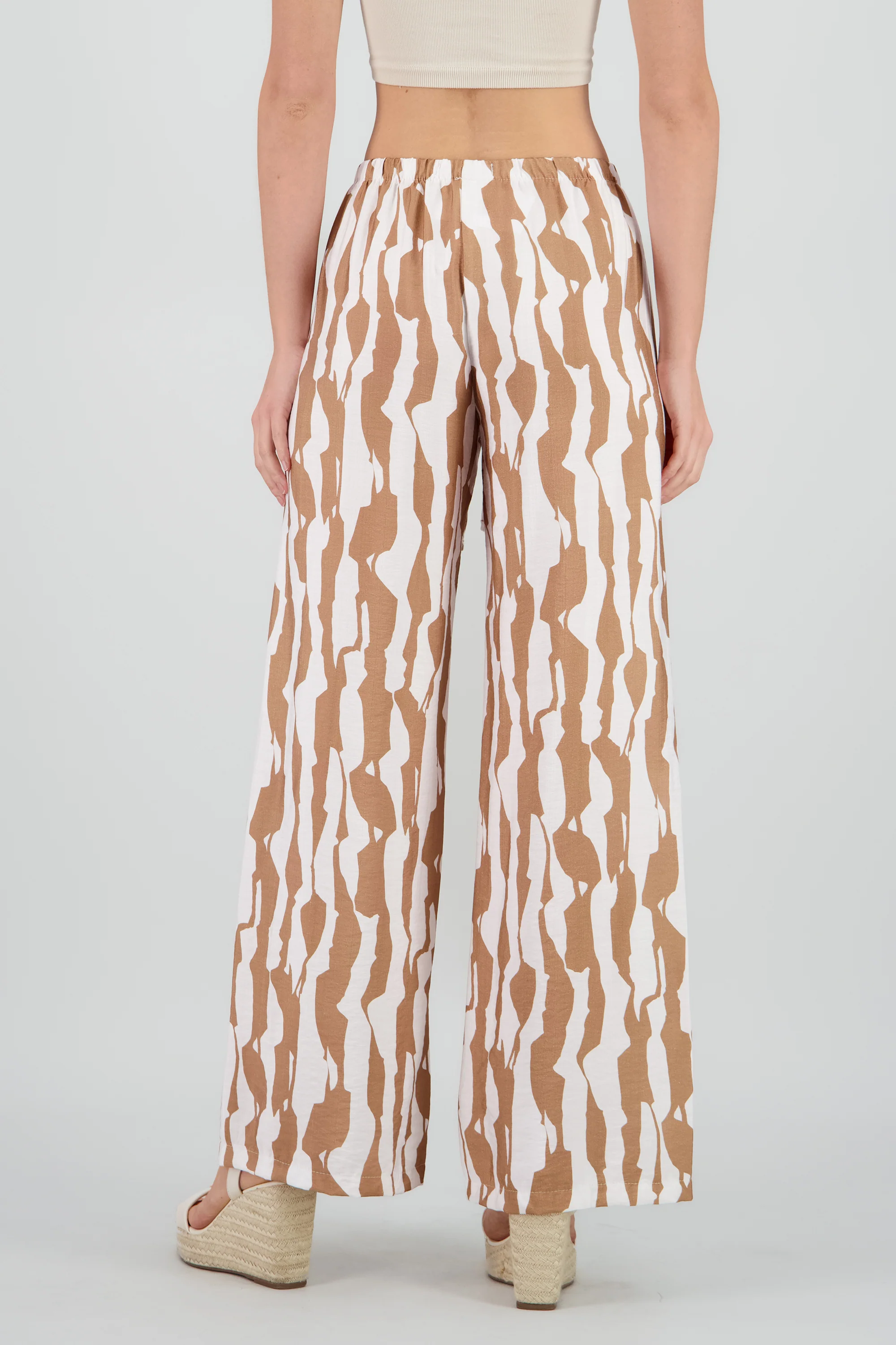 Pantalon estampado grecas fluido - Image 4