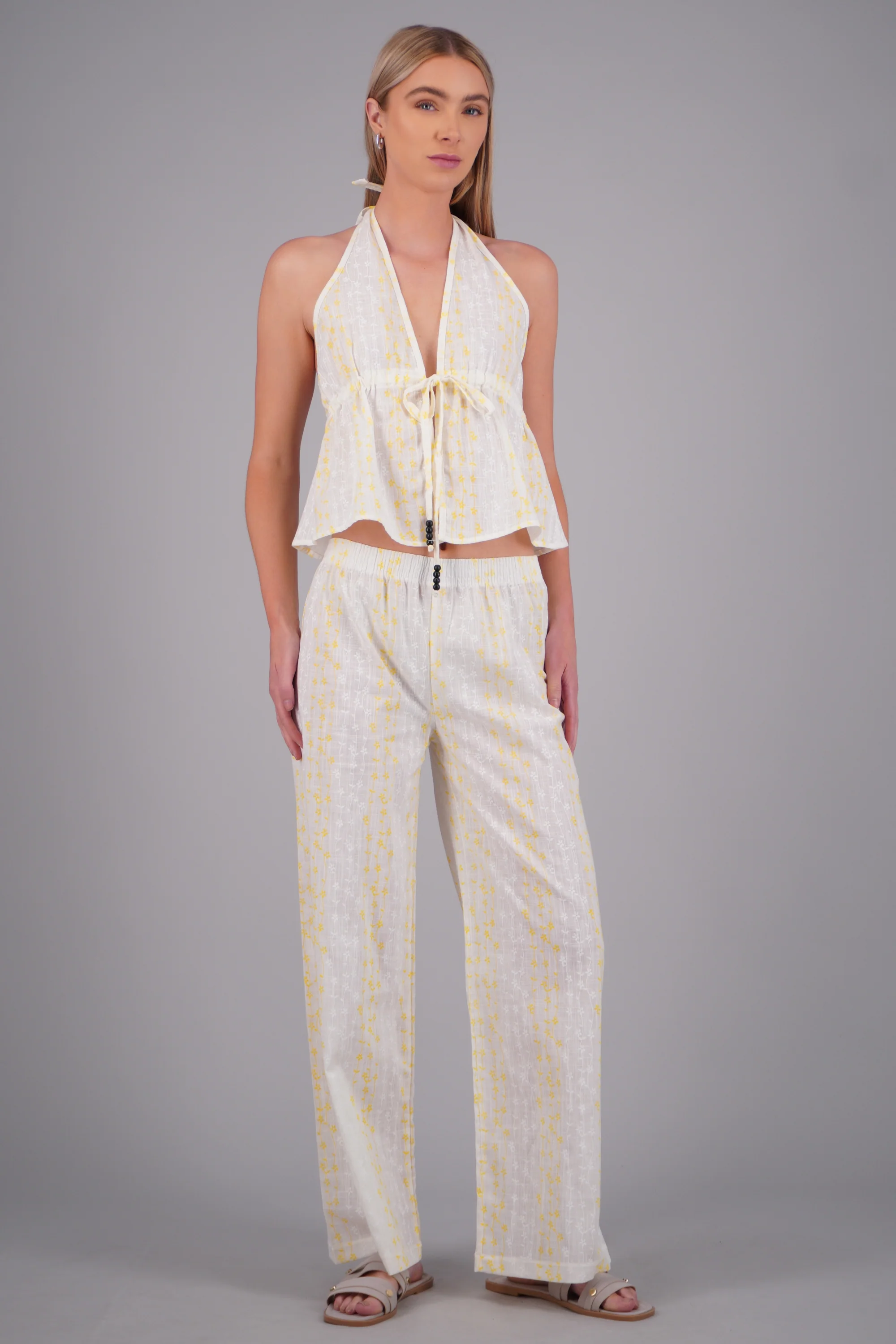 Pantalon estampado textura - Image 2