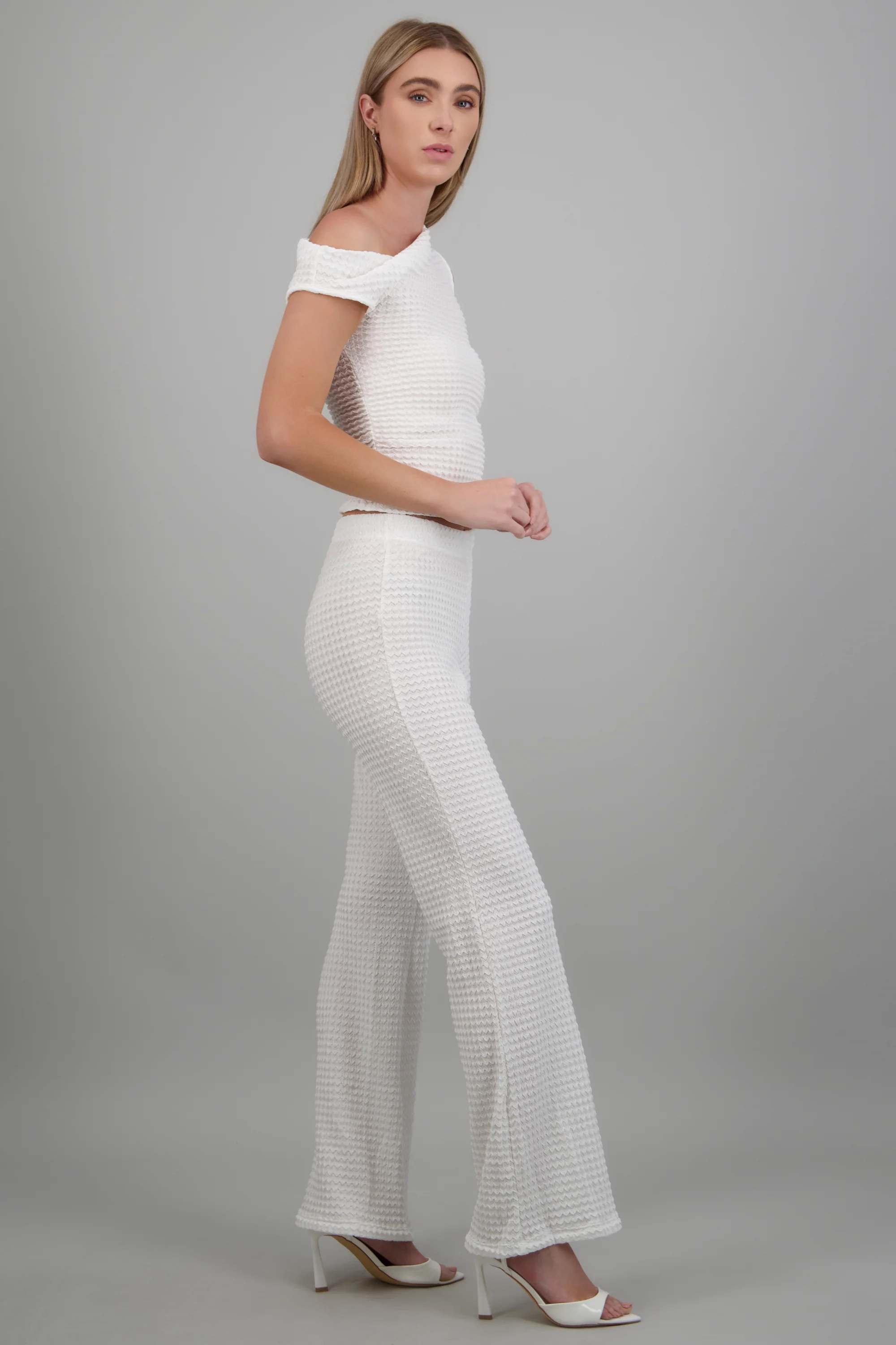Pantalon fluido detalle textura - Image 2