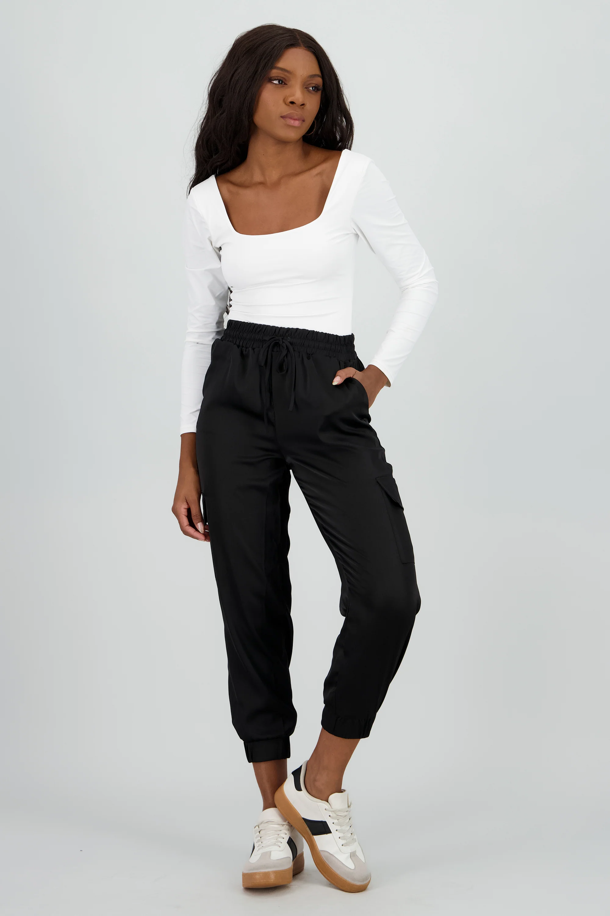 Pantalon jogger bolsas cargo
