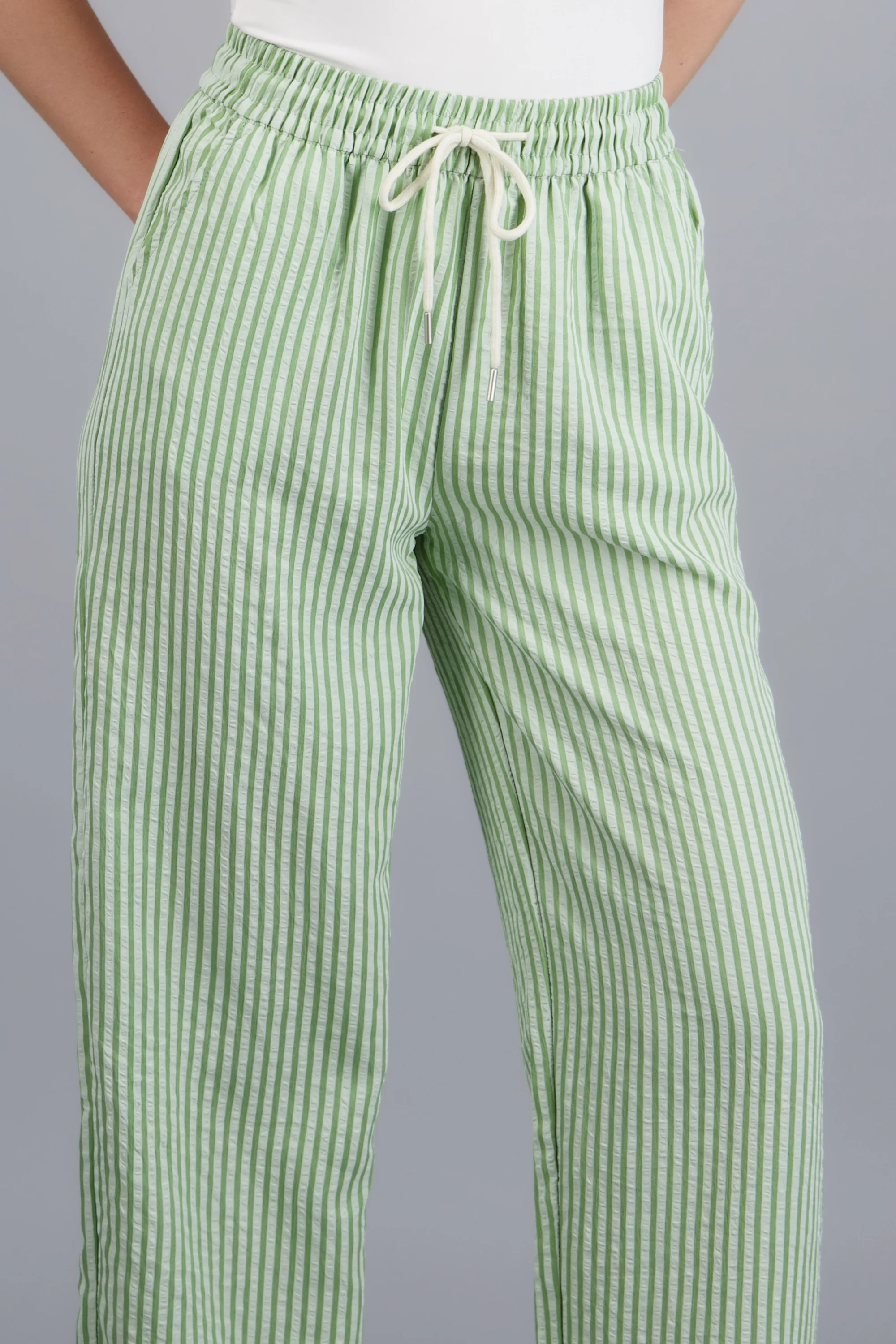 Pantalon rayas con jareta - Image 5