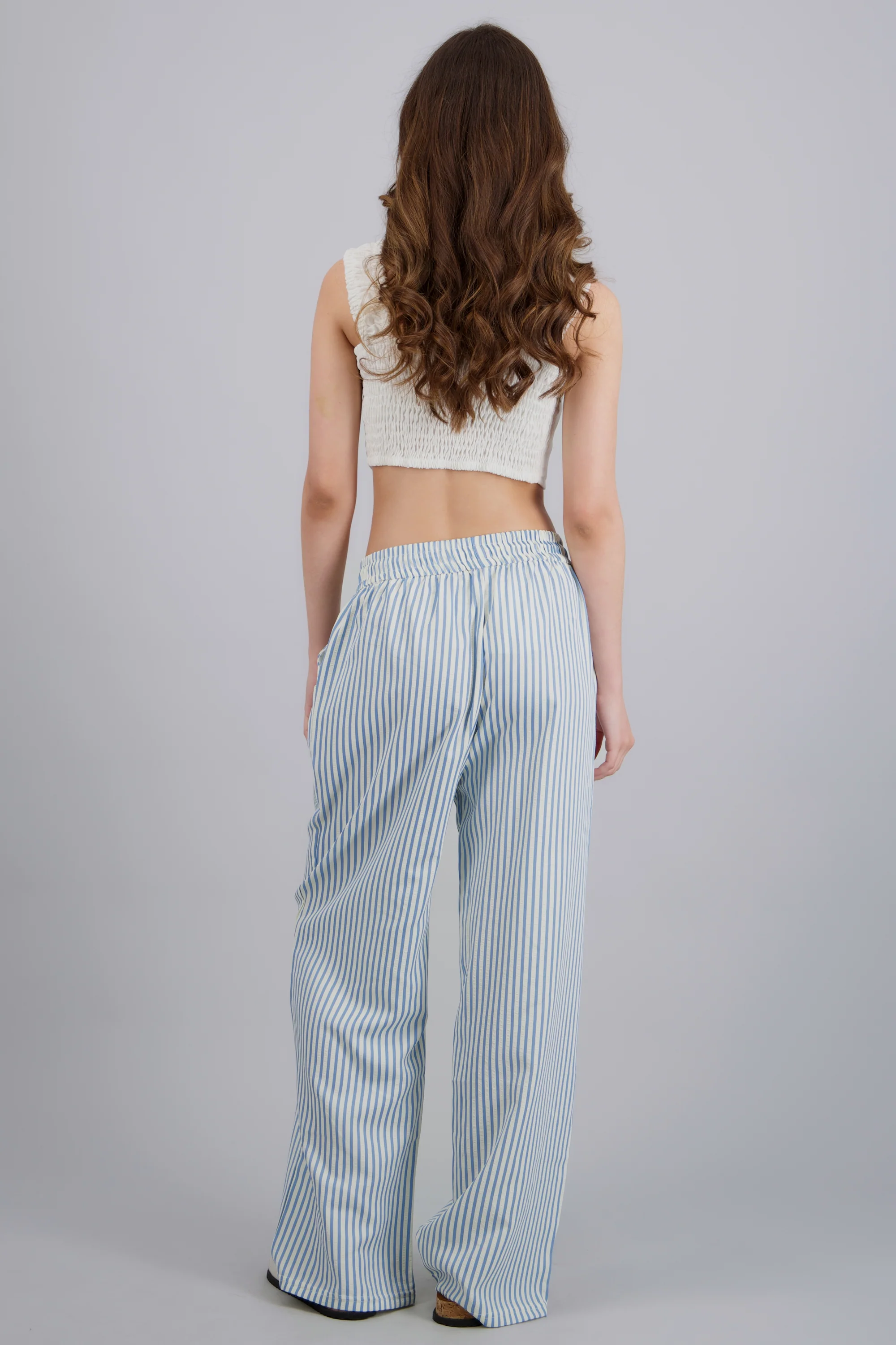Pantalon rayas con jareta - Image 4