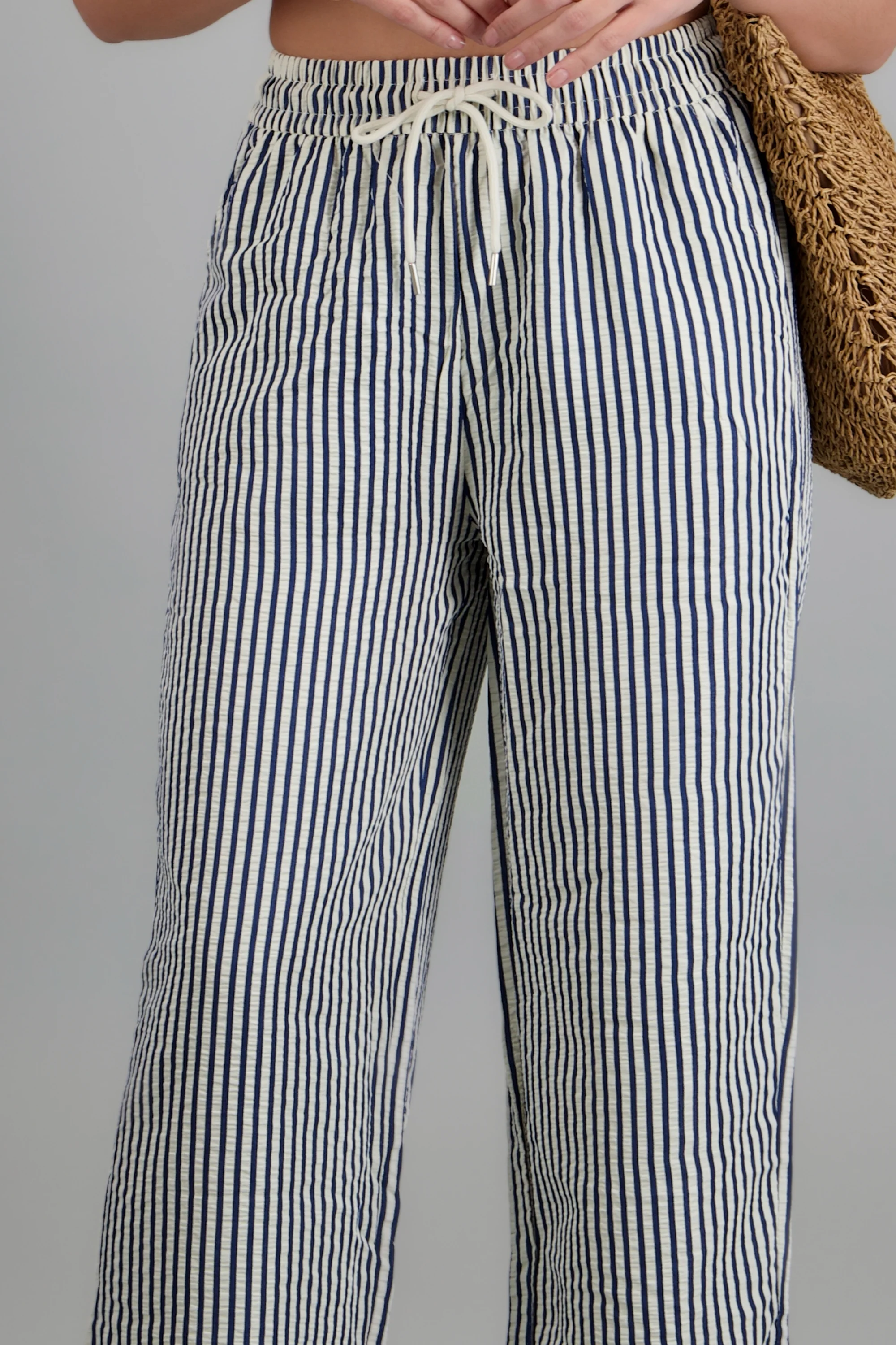 Pantalon rayas con jareta - Image 5