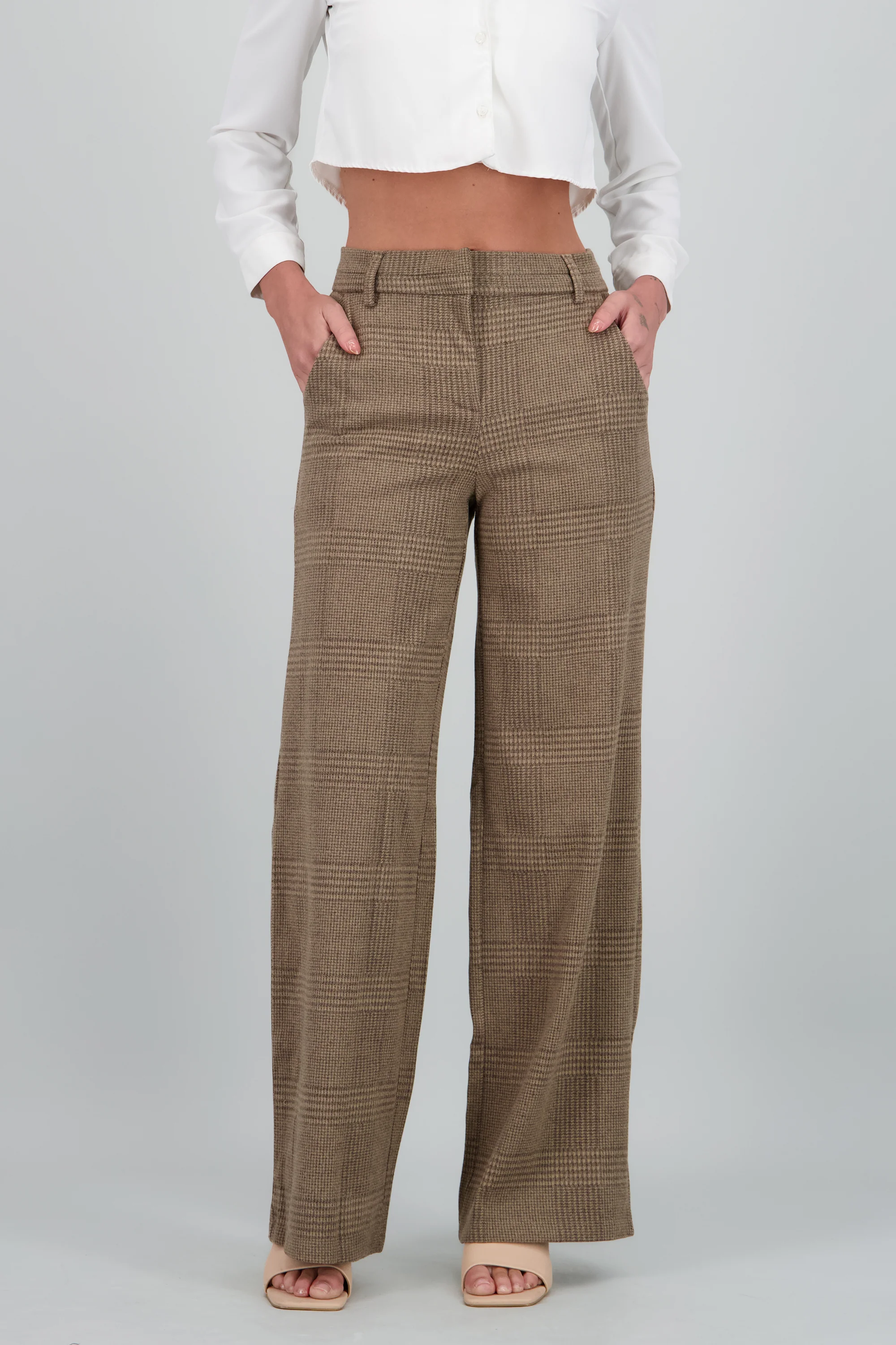 pantalon recto cuadros - Image 2
