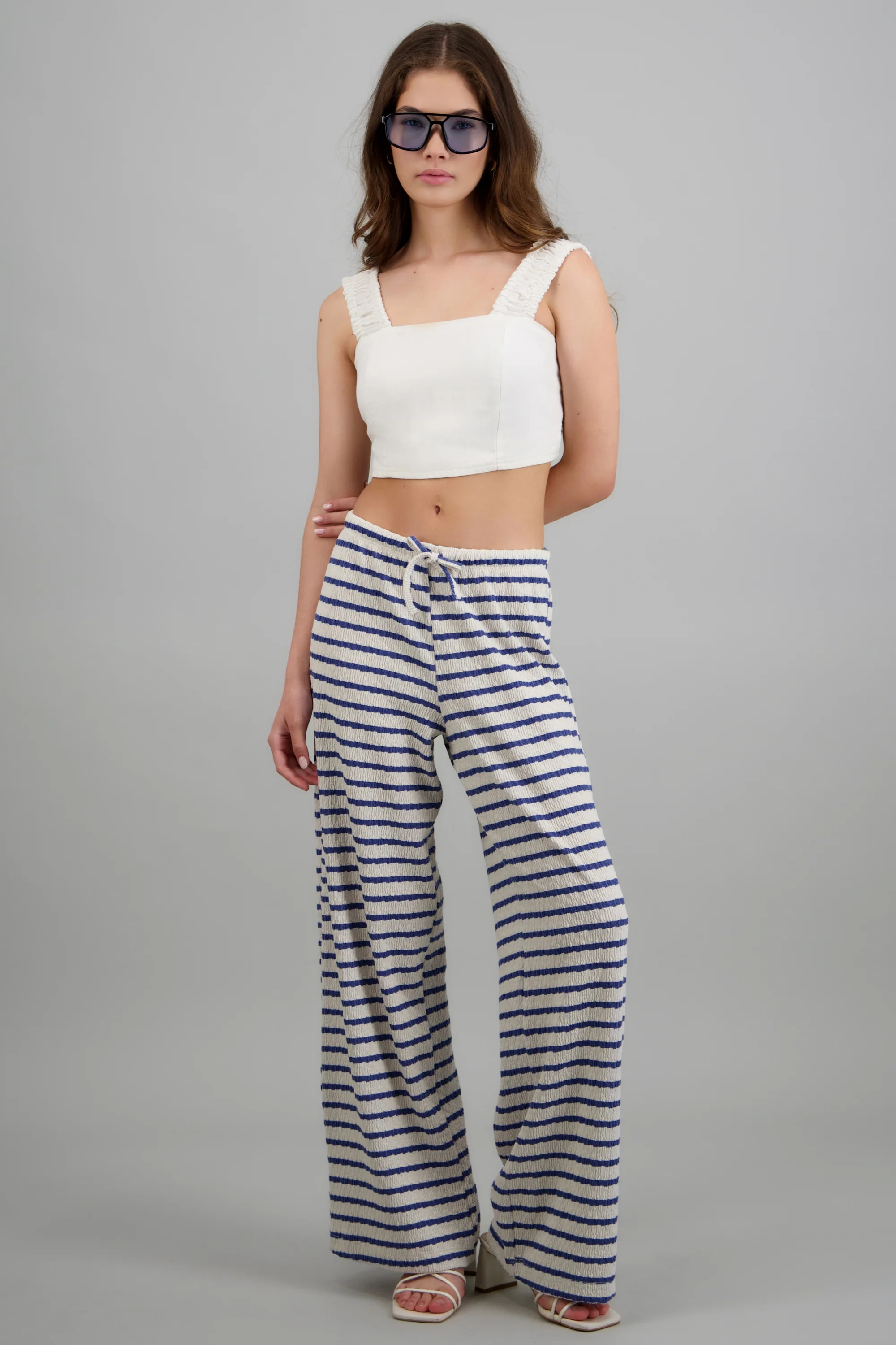 Pantalon recto detalle textura - Image 3