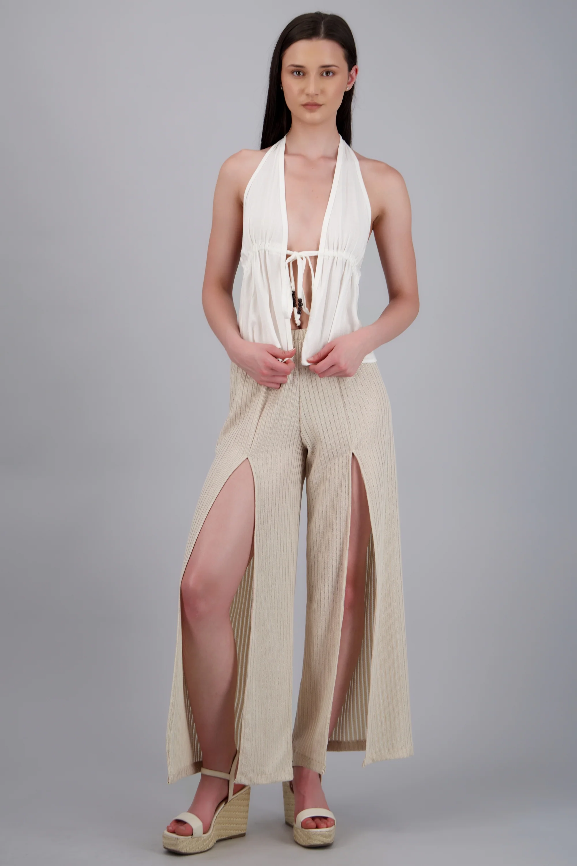 Pantalon resorte aberturas