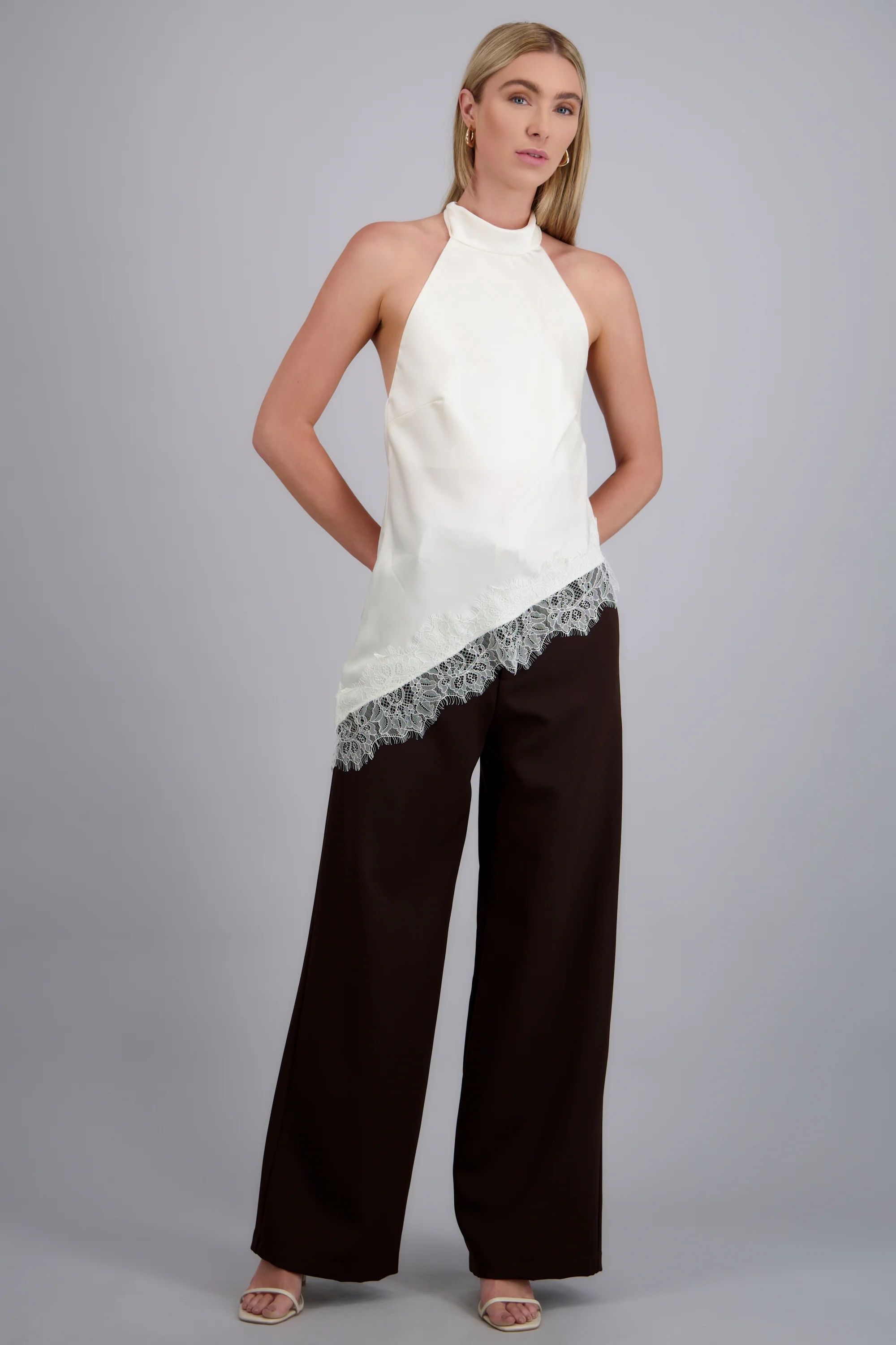 Pantalon sastreado detalle cinturon - Image 3