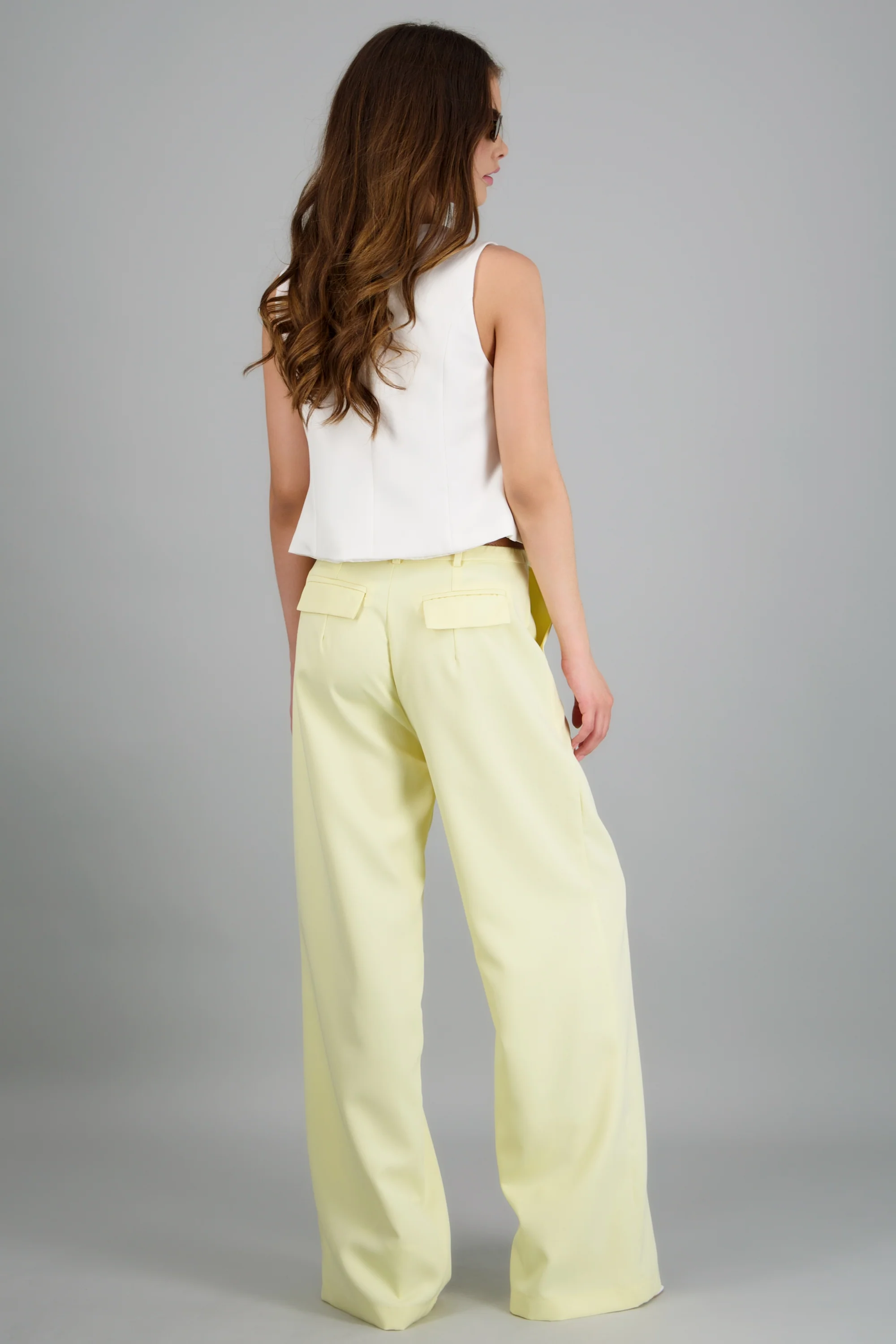 Pantalon sastreado detalle cinturon - Image 7