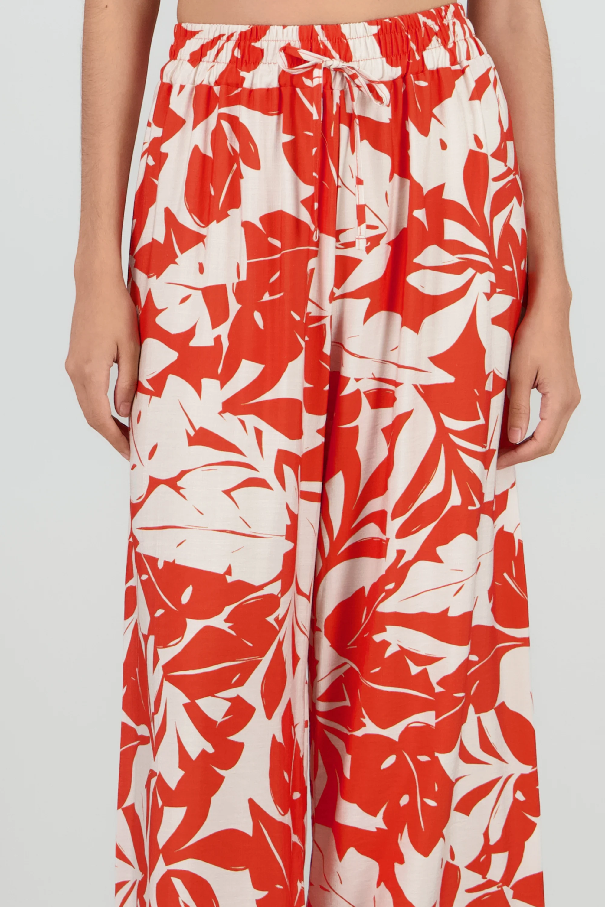Pantalon tropical contraste color - Image 5