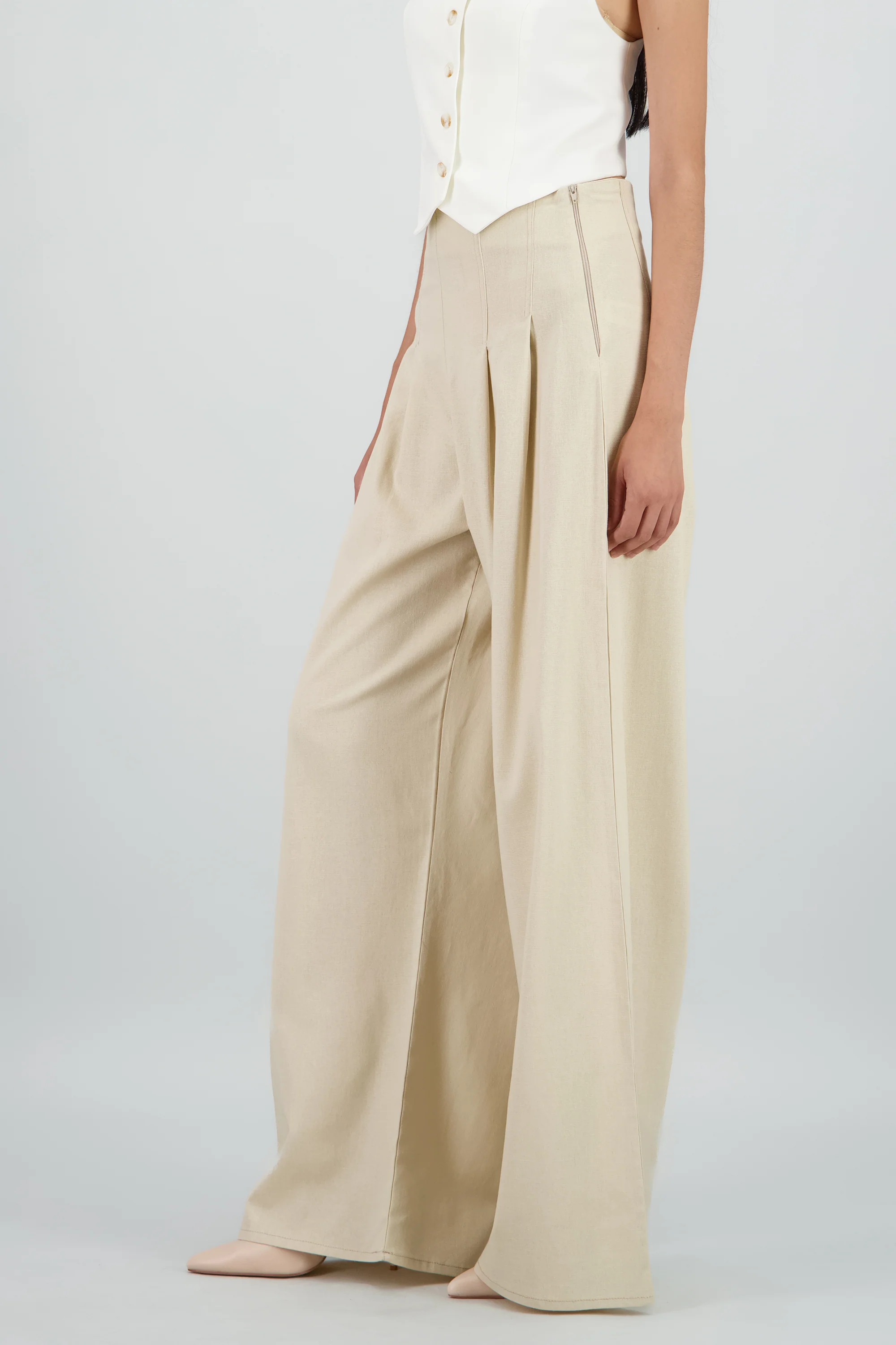 Pantalon wide leg - Image 3