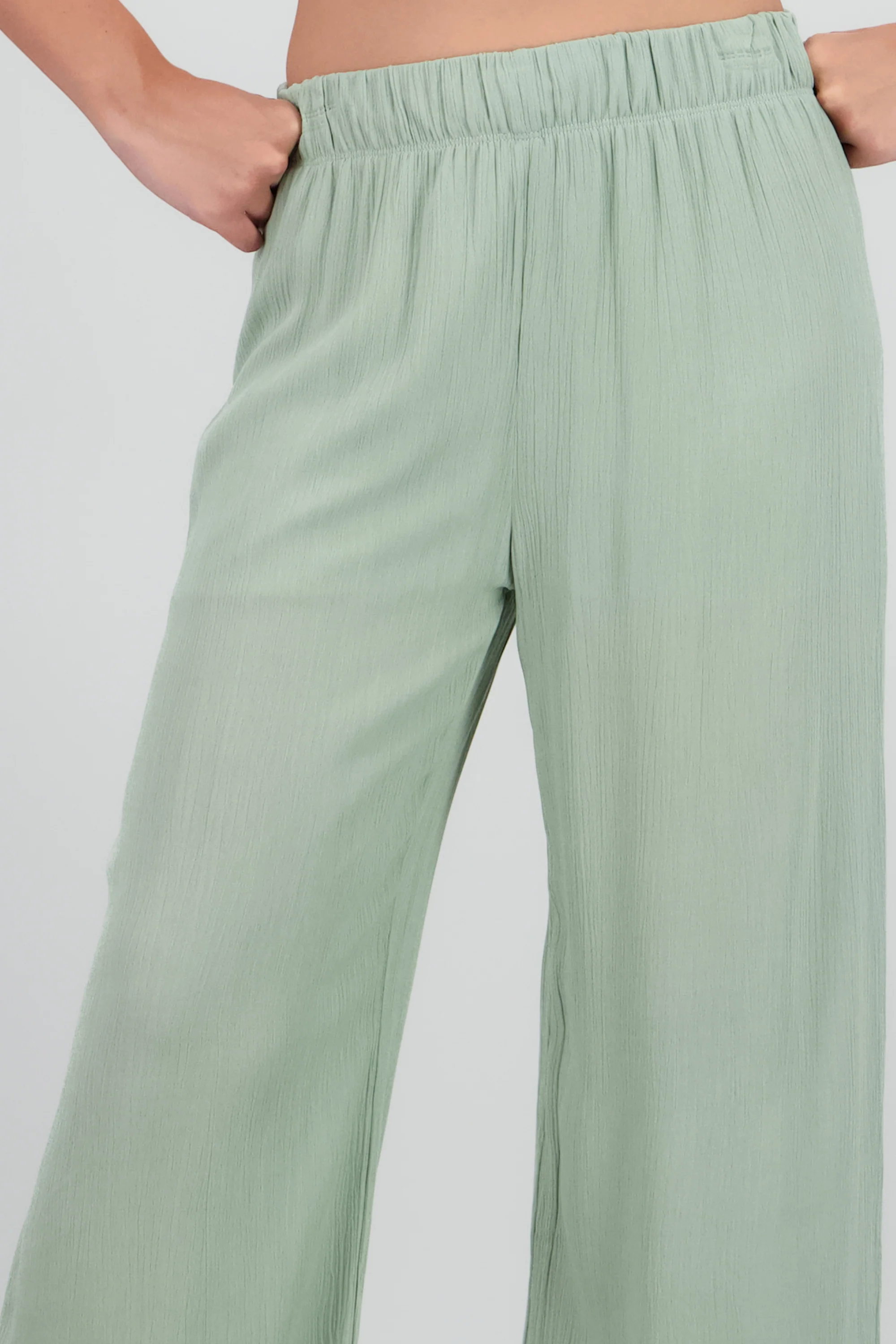 Pantalón Wide Leg Cintura Elástico - Image 5