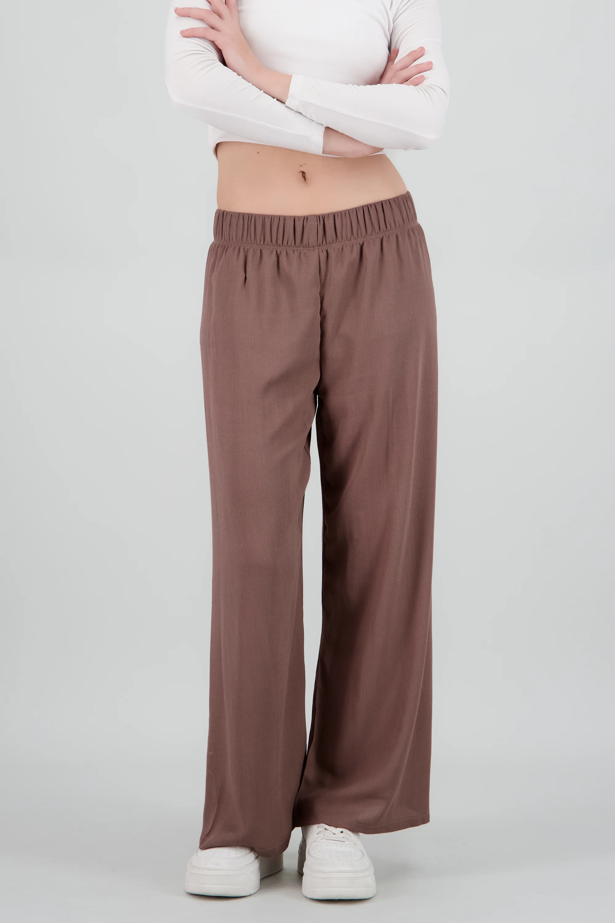 Pantalón Wide Leg Cintura Elástico - Image 2