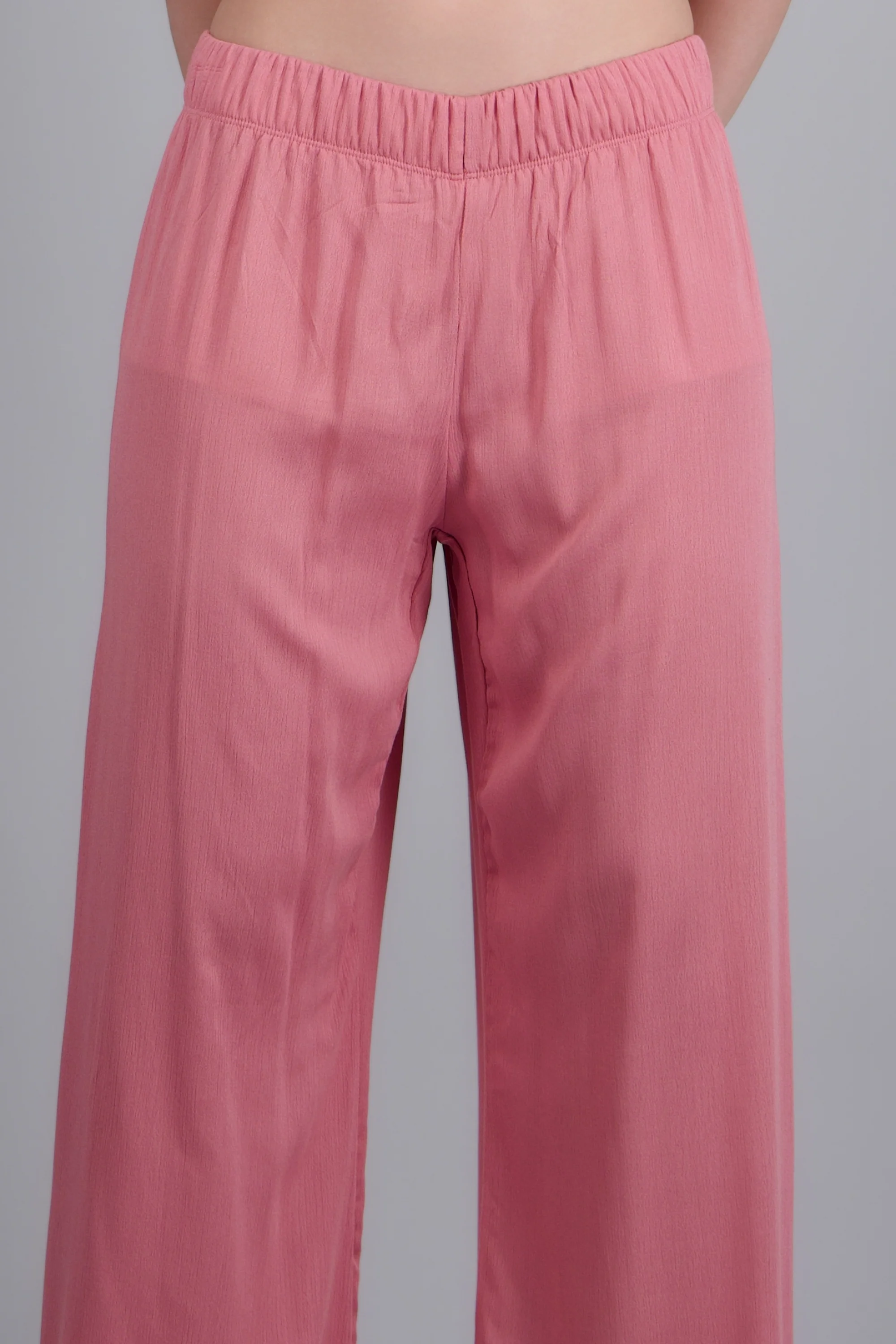 Pantalón Wide Leg Cintura Elástico - Image 5