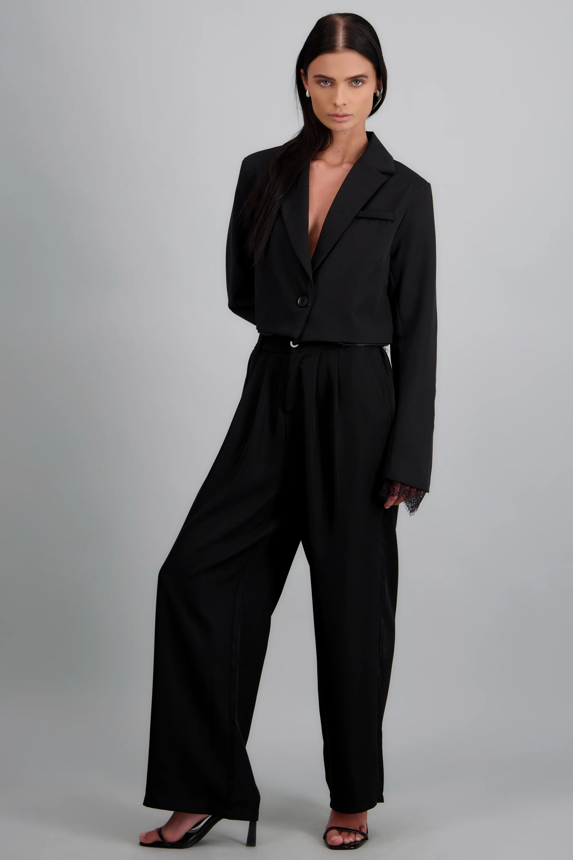 Pantalón wide leg de vestir