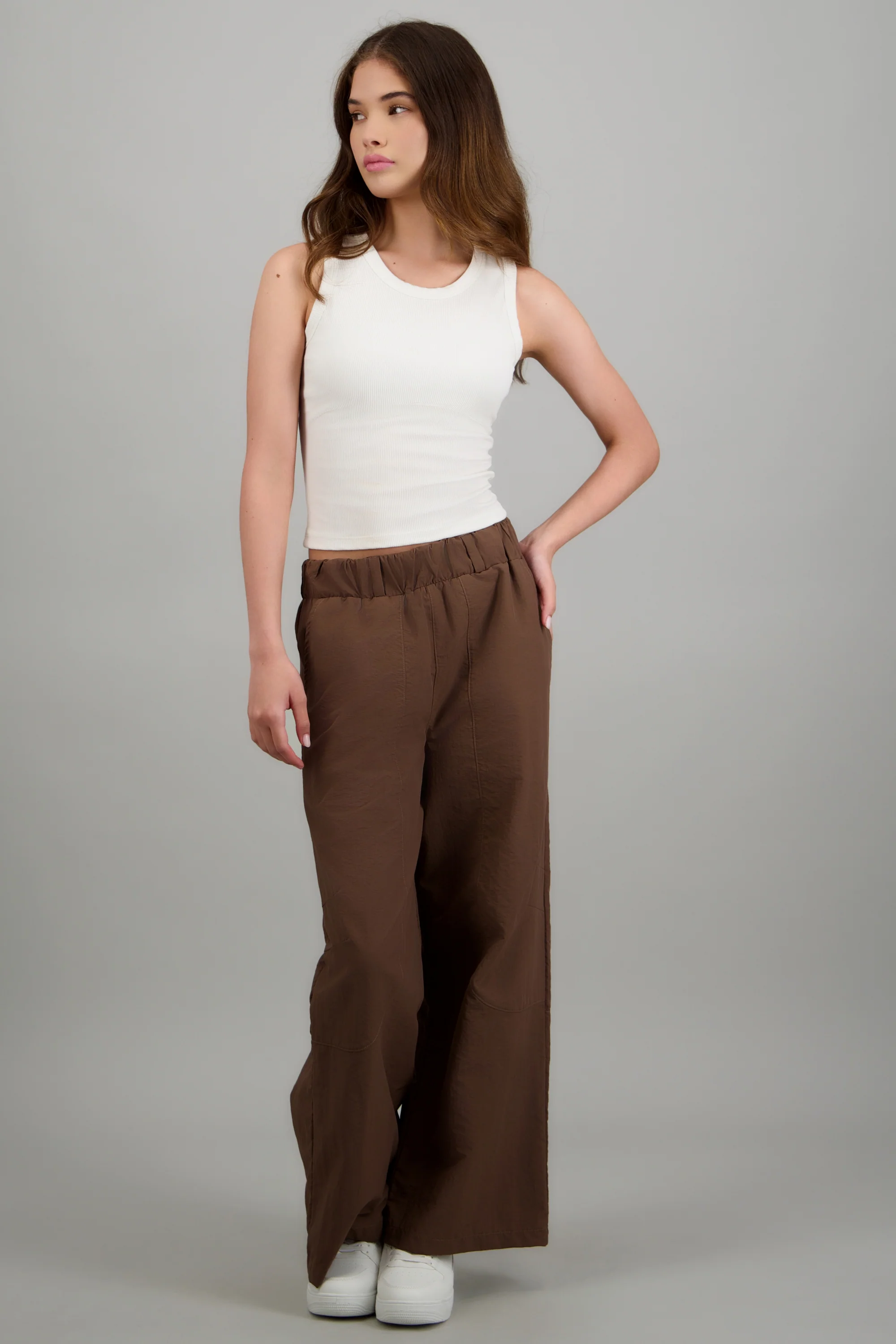 Pantalon wide leg detalle cinturon - Image 3