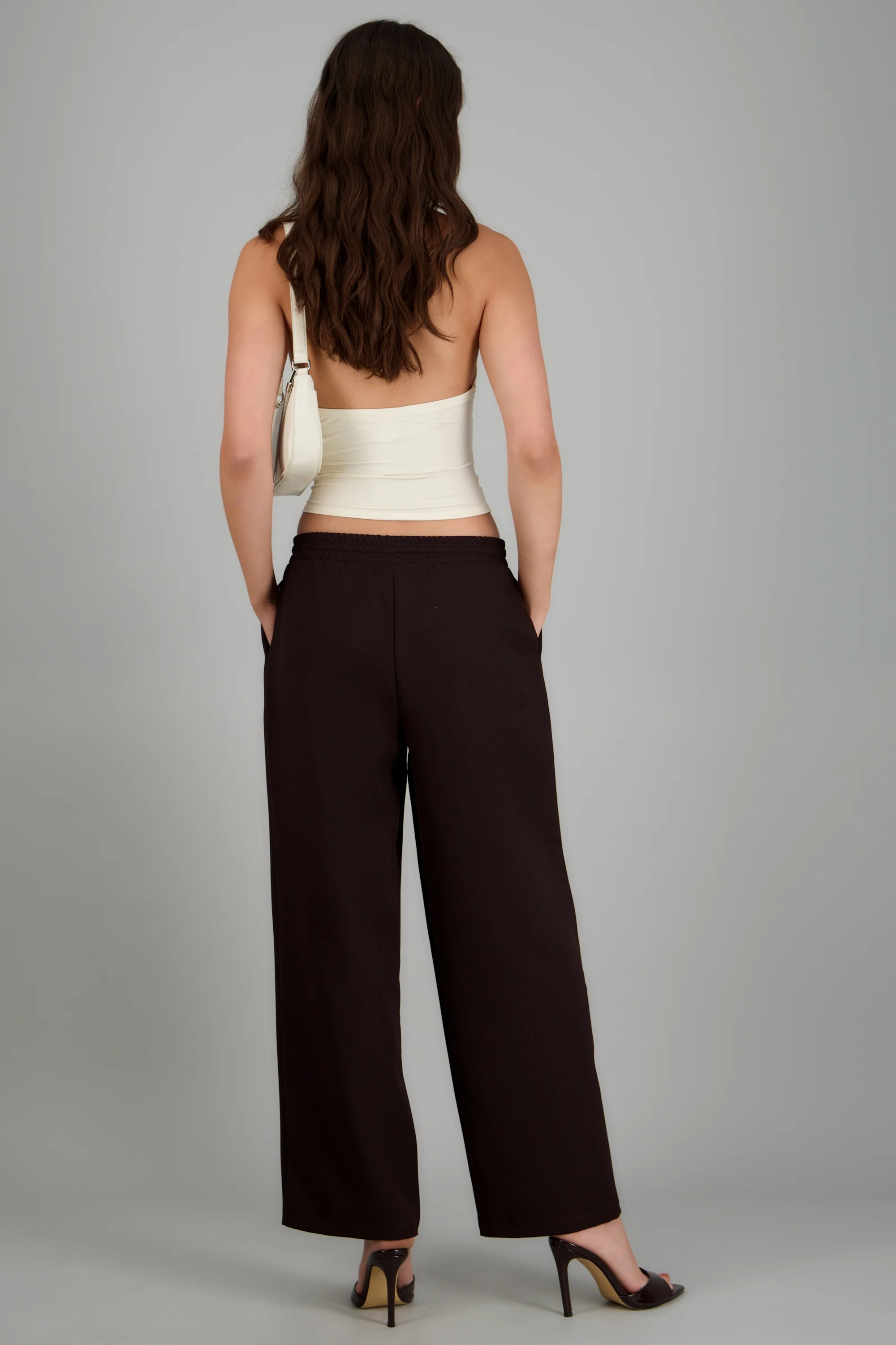Pantalon wide leg detalle pretina - Image 2