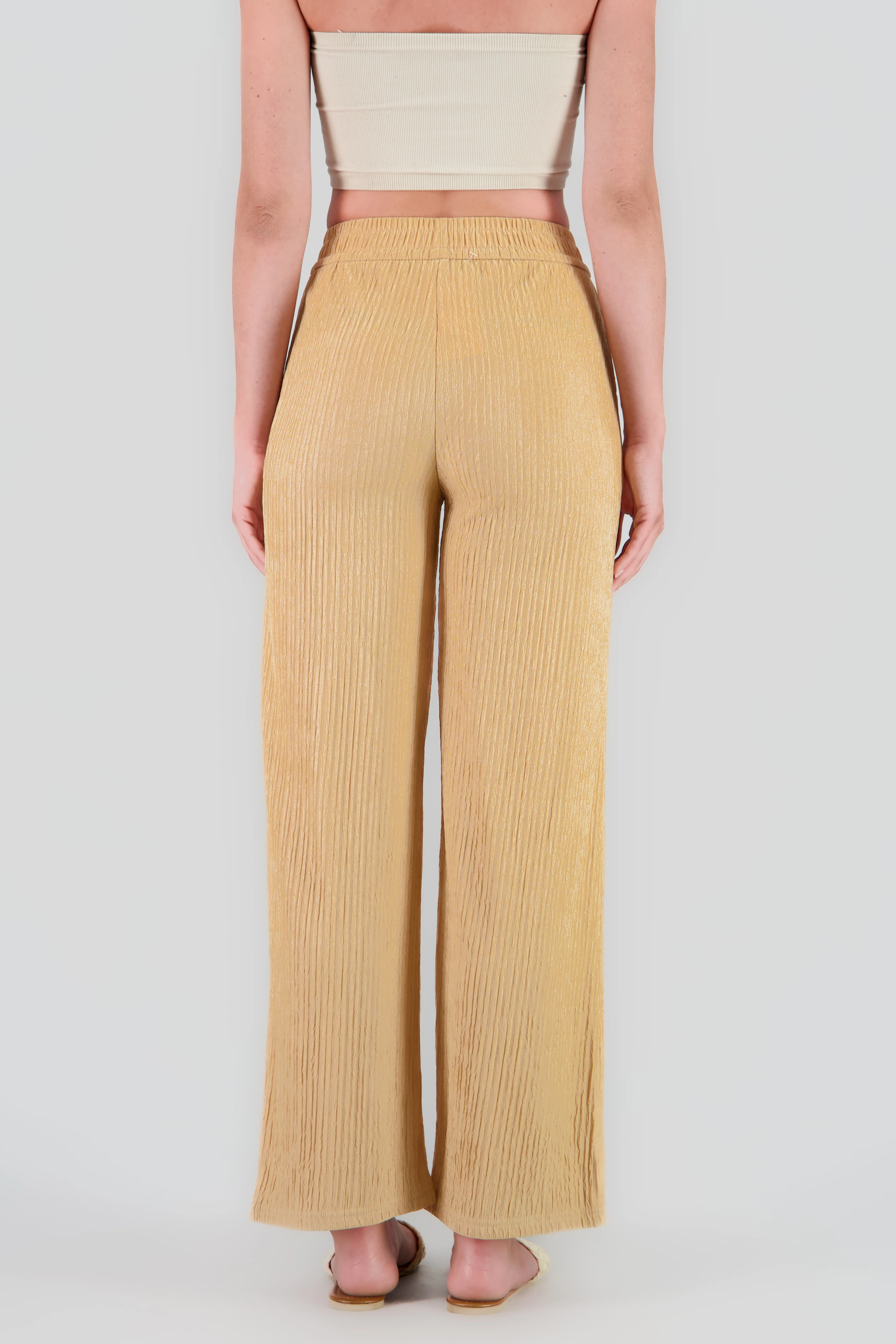 Pantalón wide textura bandana - Image 4