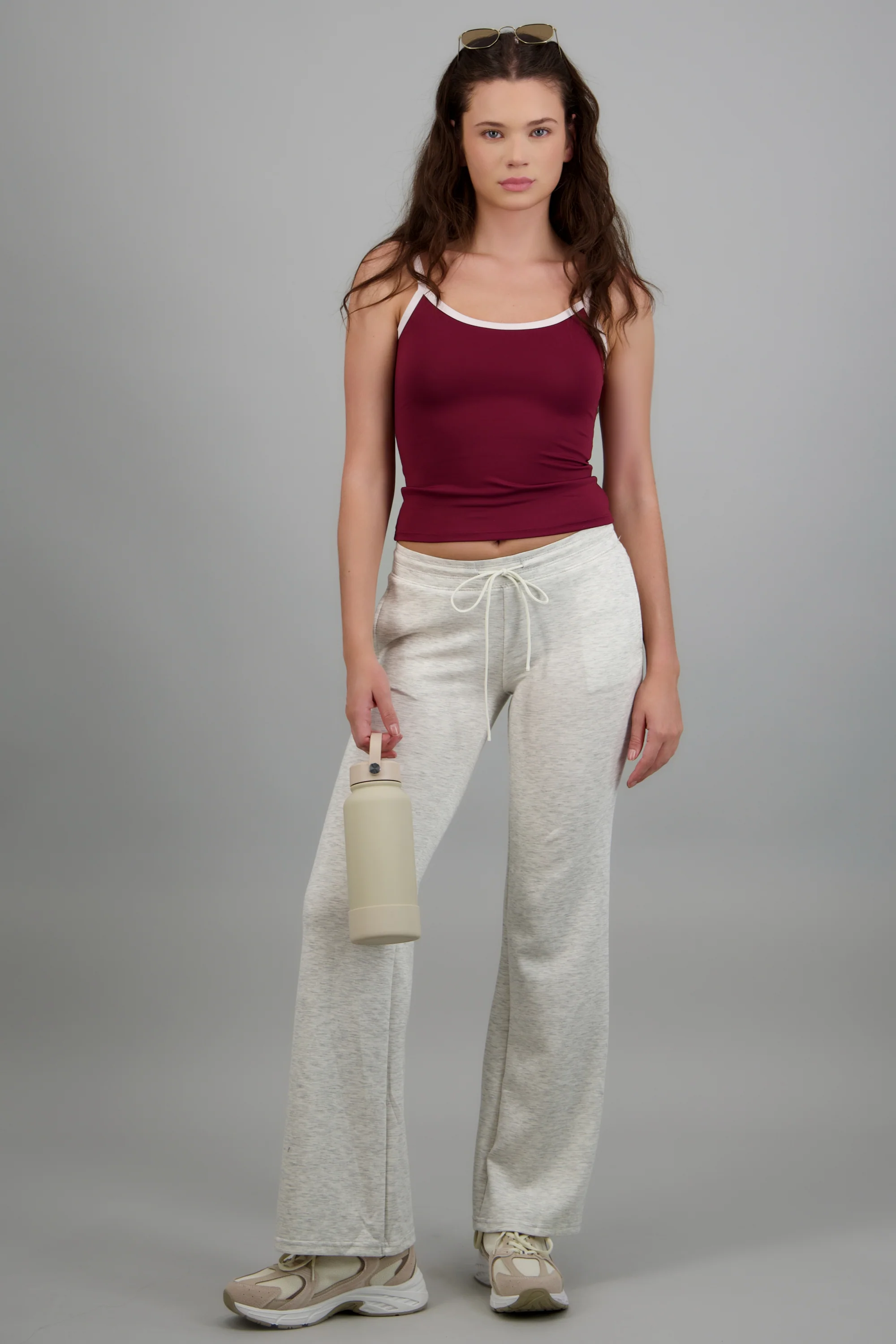Pants modal con jareta lisos - Image 2