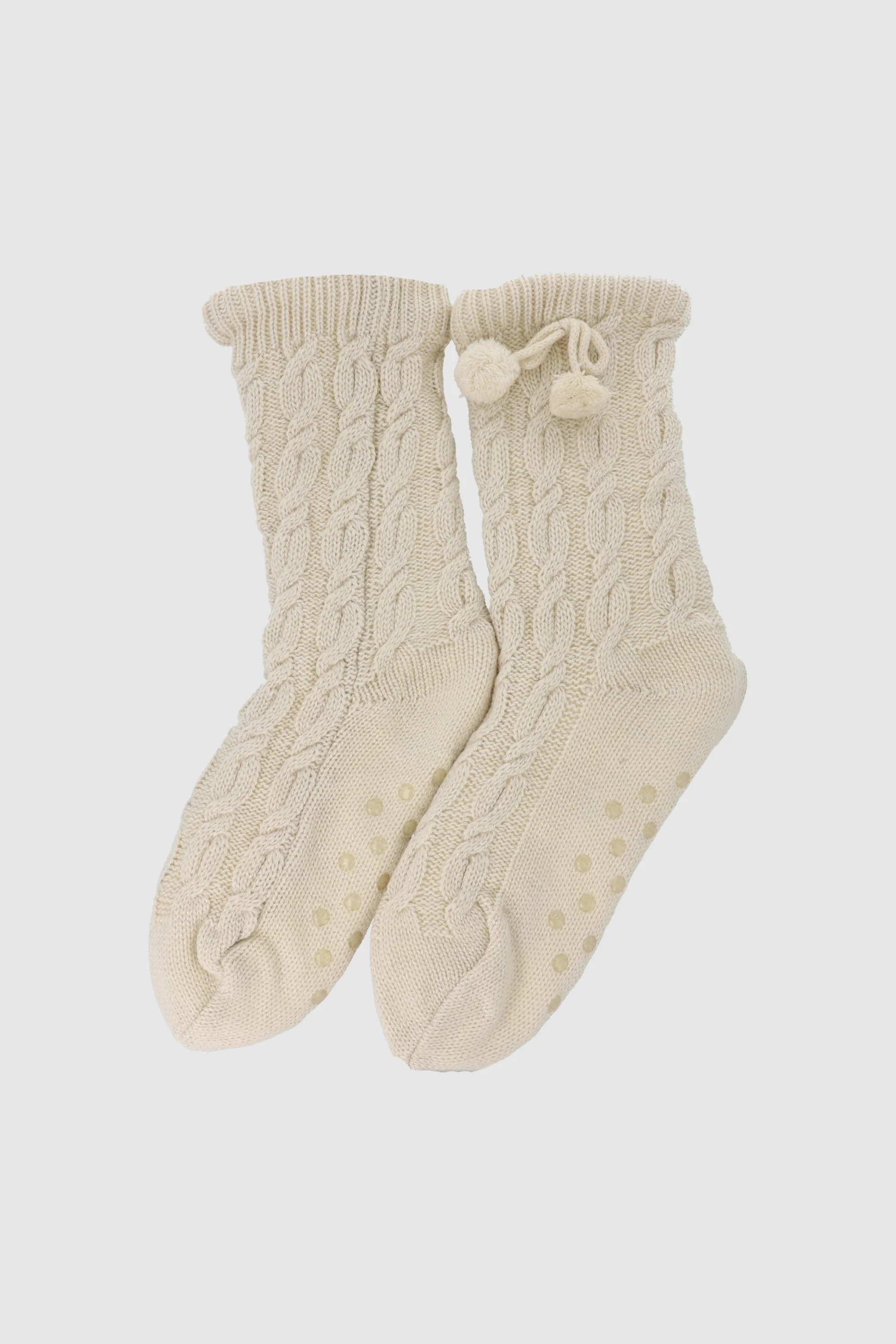 Calcetines de invierno tejida