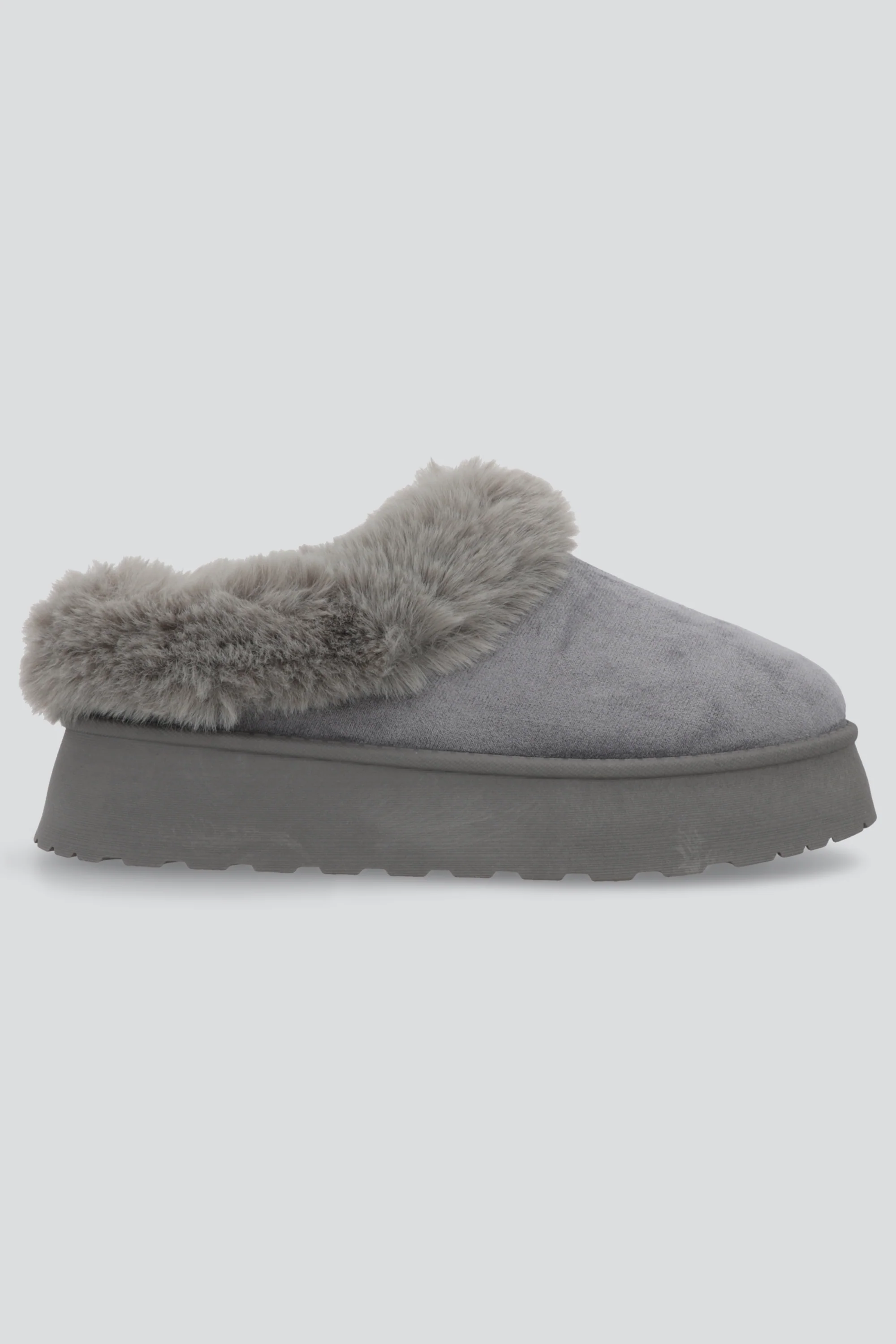 Pantufla Peluda Mula