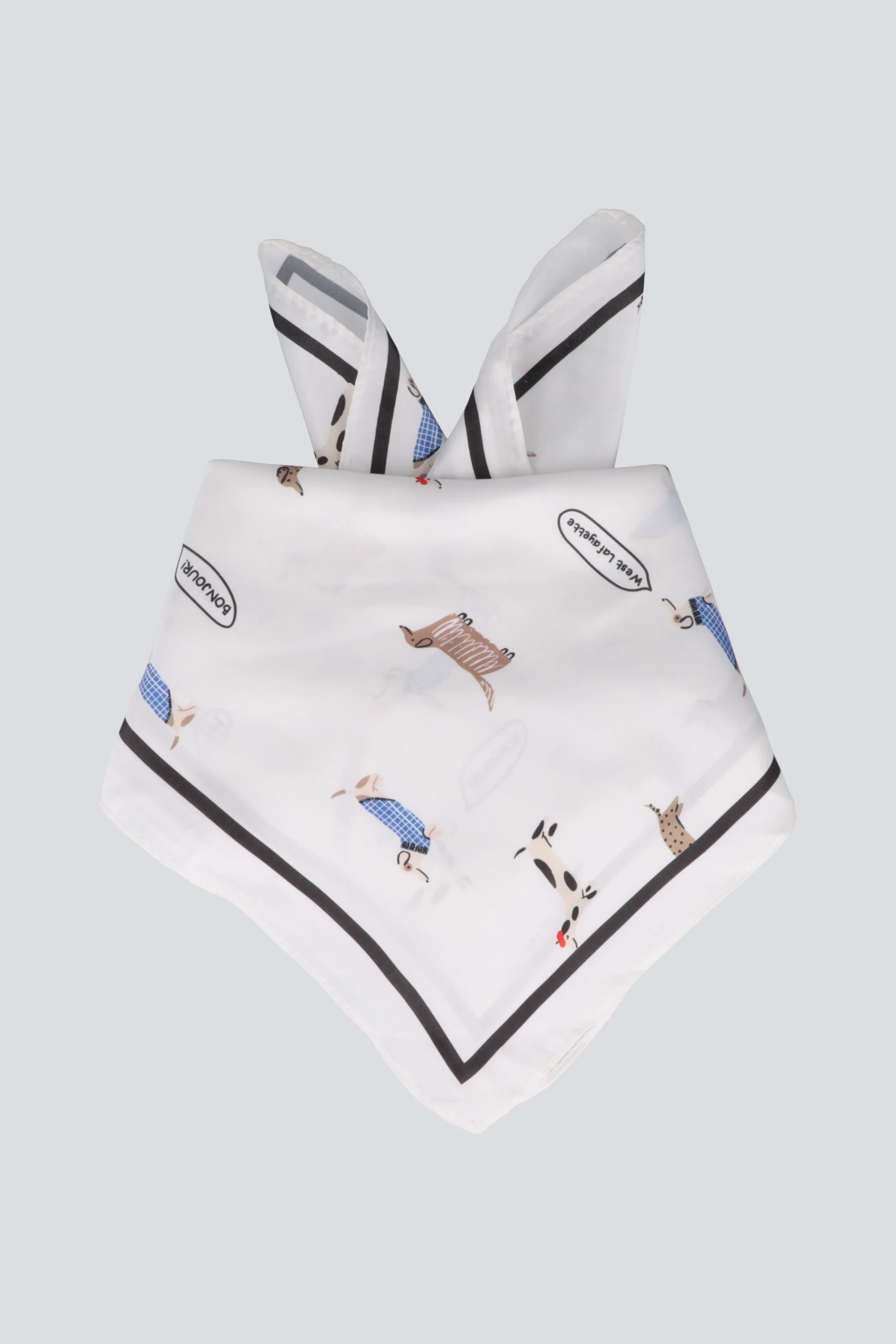 Pañuelo mini prints perritos