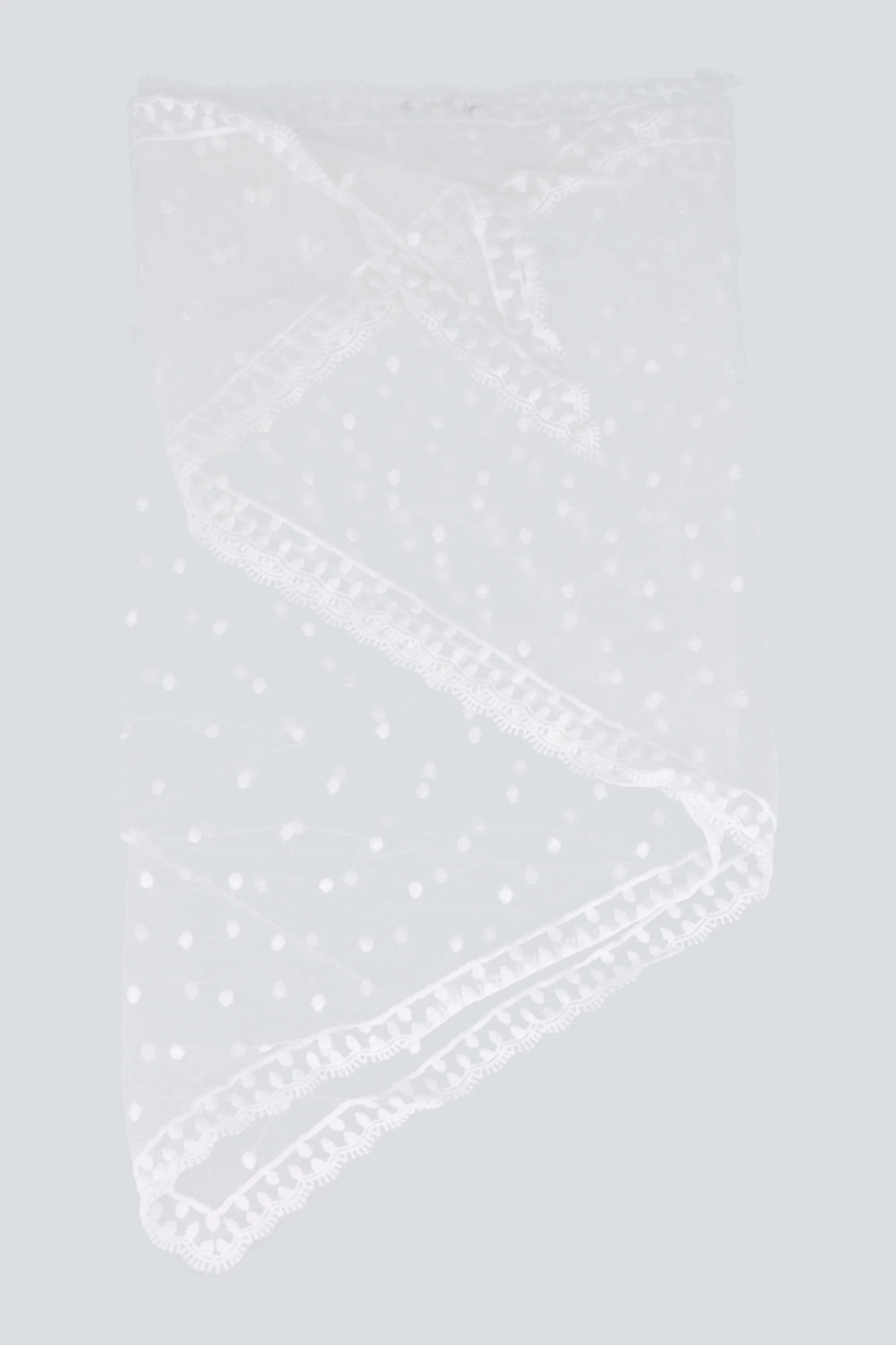 Pañuelo organza puntos bordados - Image 2
