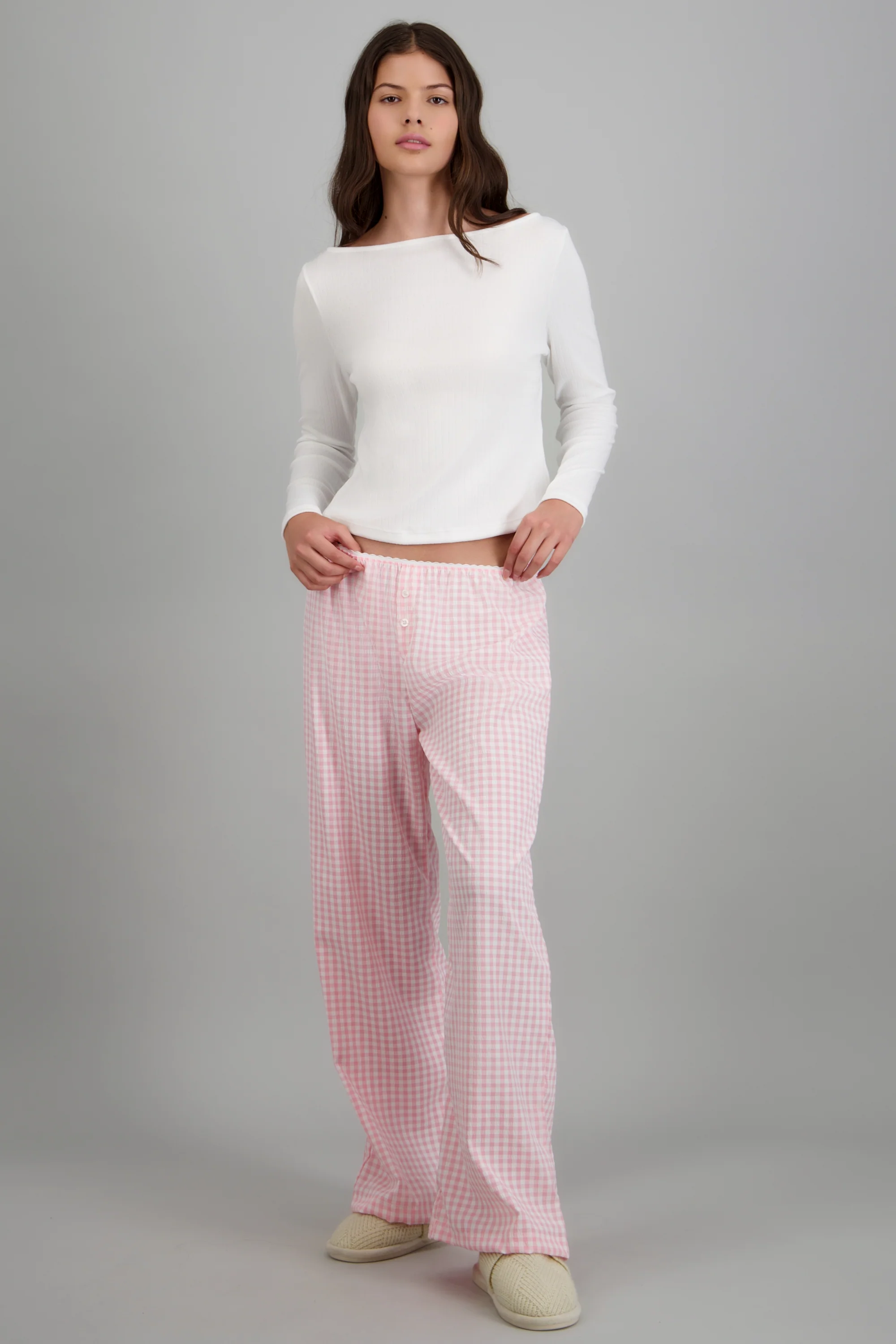 Pijama pantalón cuadros