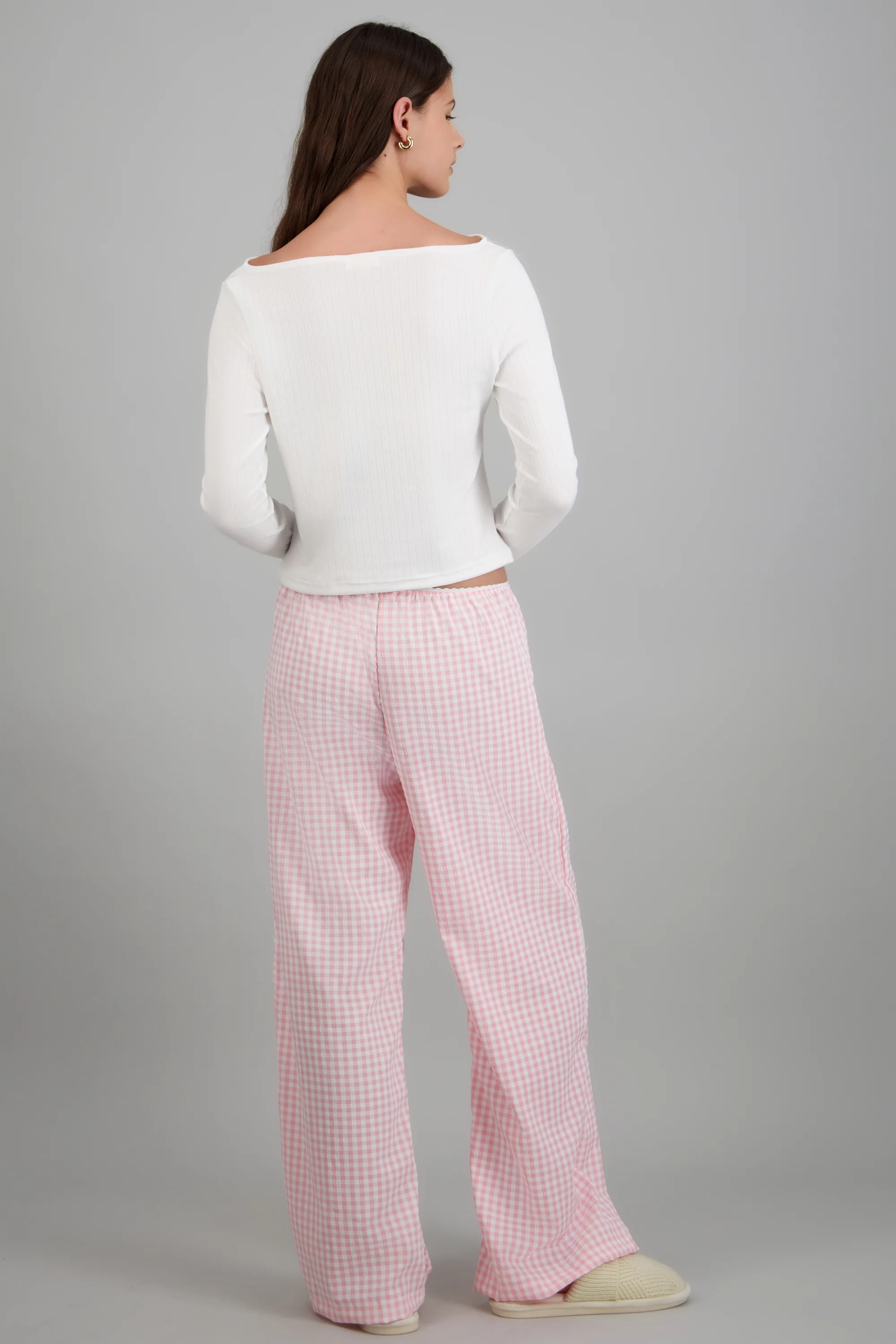 Pijama pantalón cuadros - Image 2