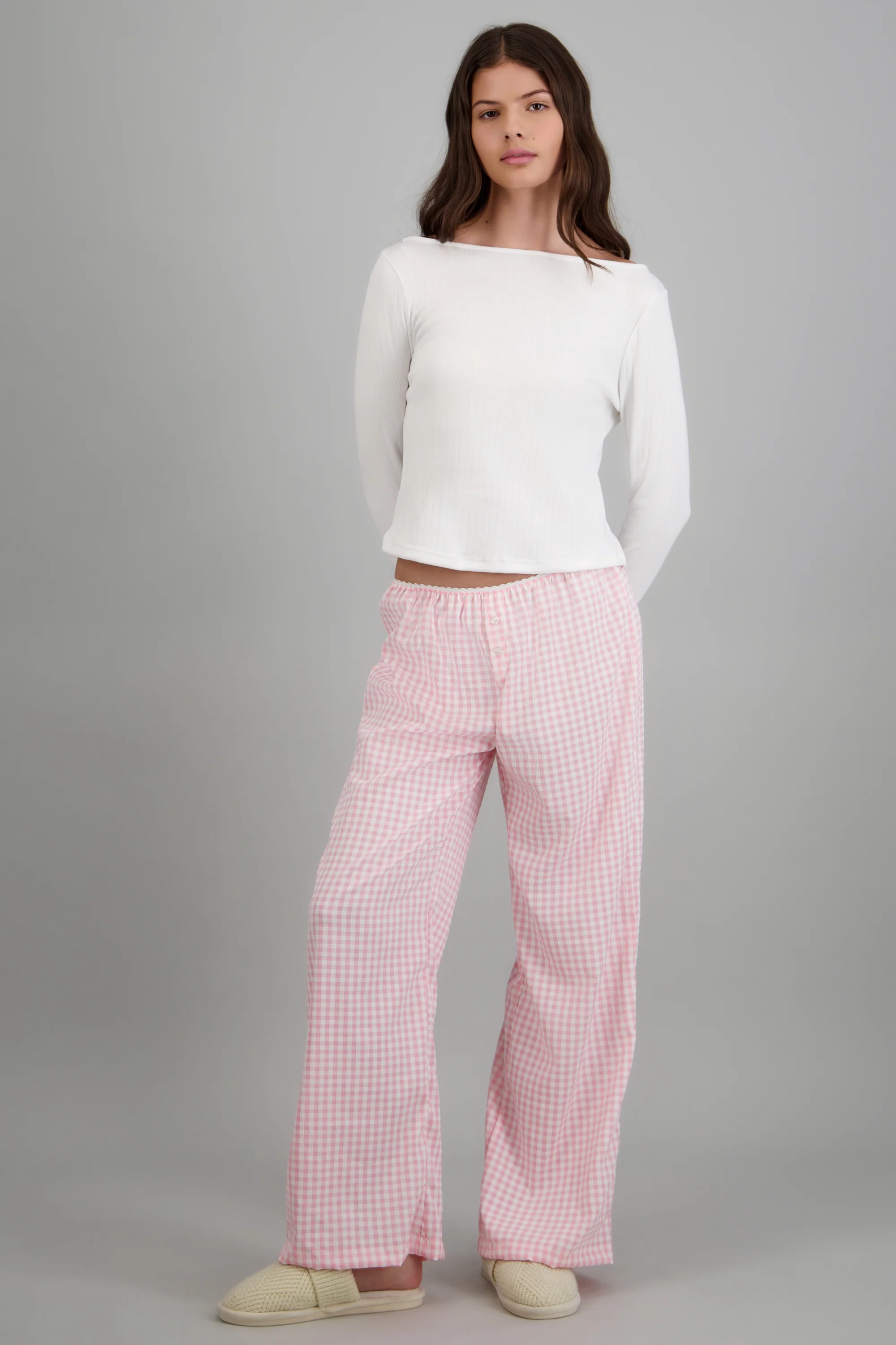 Pijama pantalón cuadros - Image 3