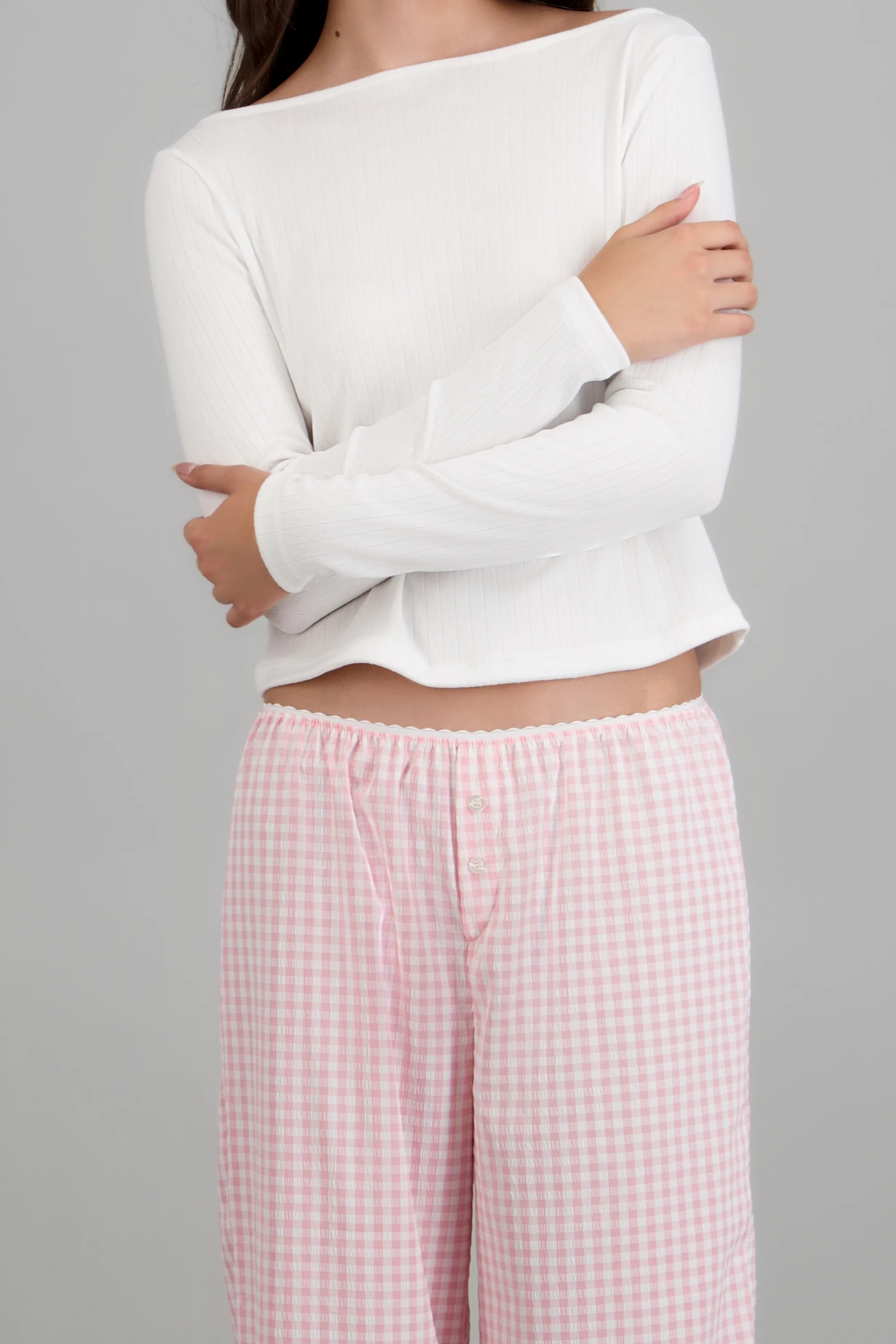 Pijama pantalón cuadros - Image 5