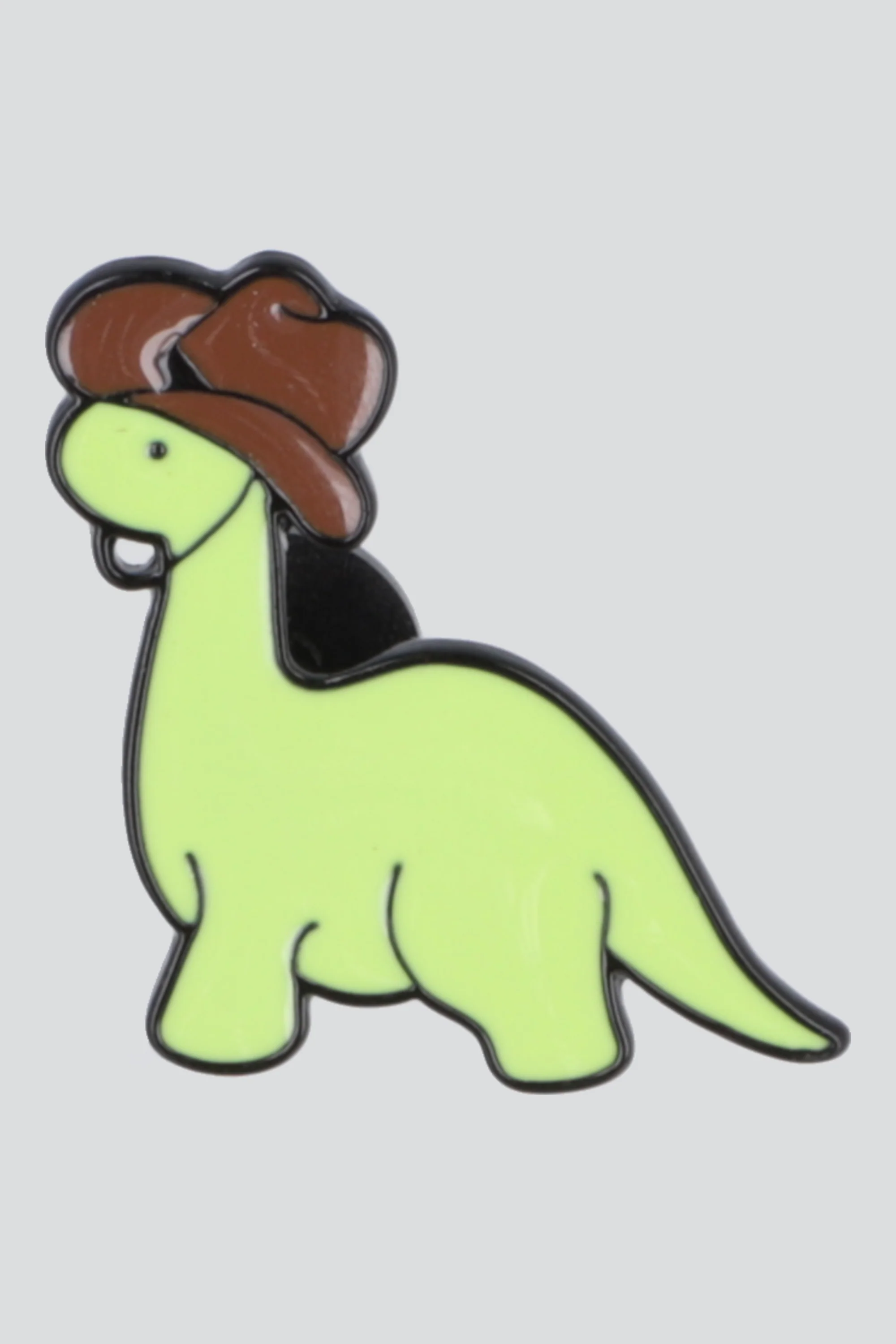 Pin dinosaurio con sombrero